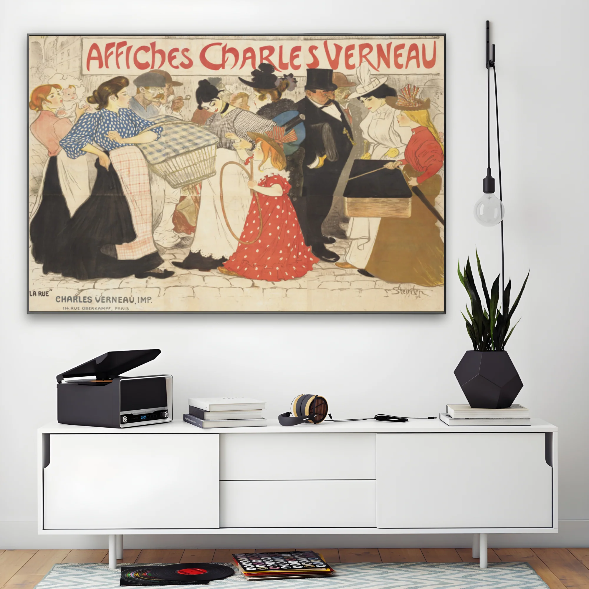 Affiches Charles Verneau, Théophile Steinlen - Image 2