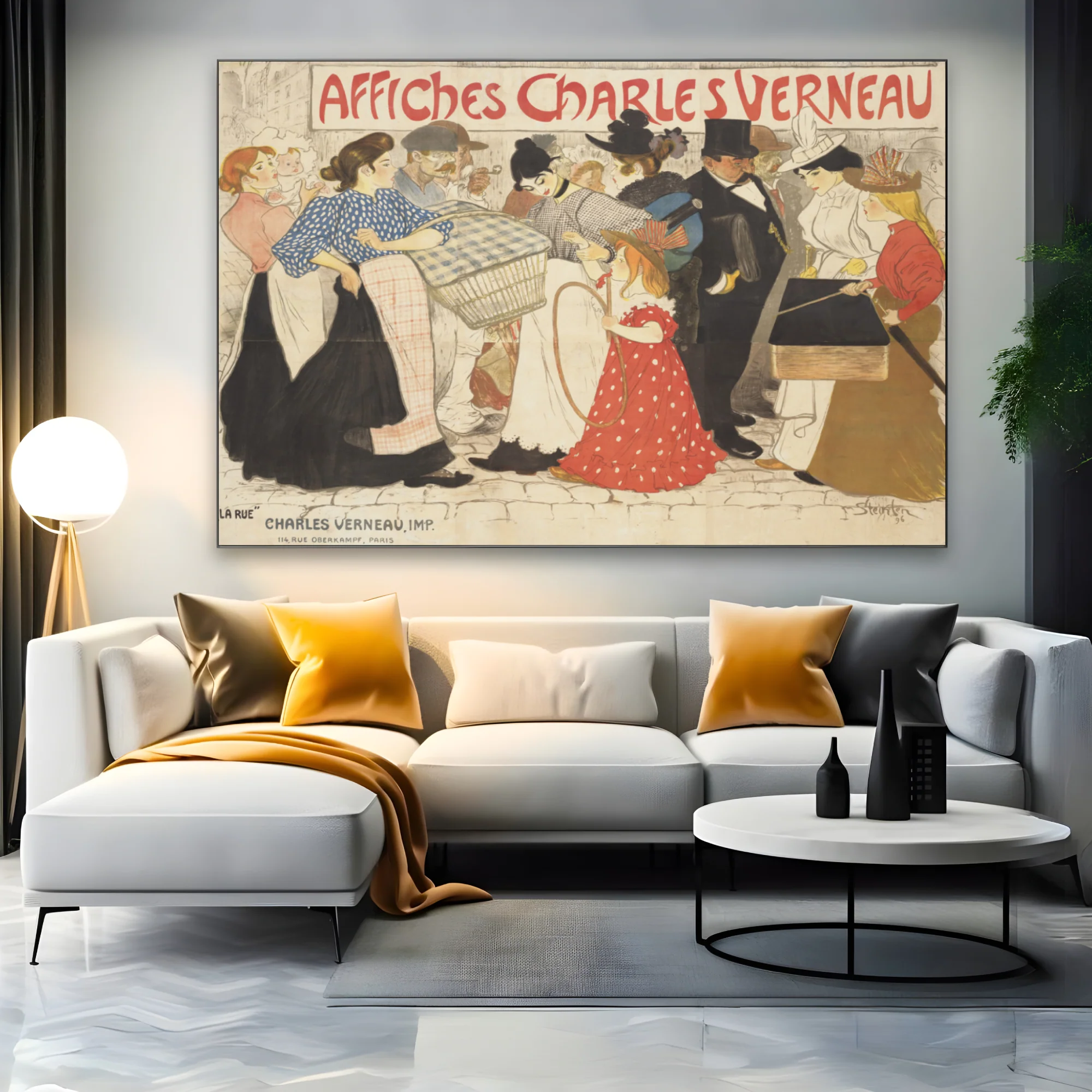 Affiches Charles Verneau, Théophile Steinlen - Image 3