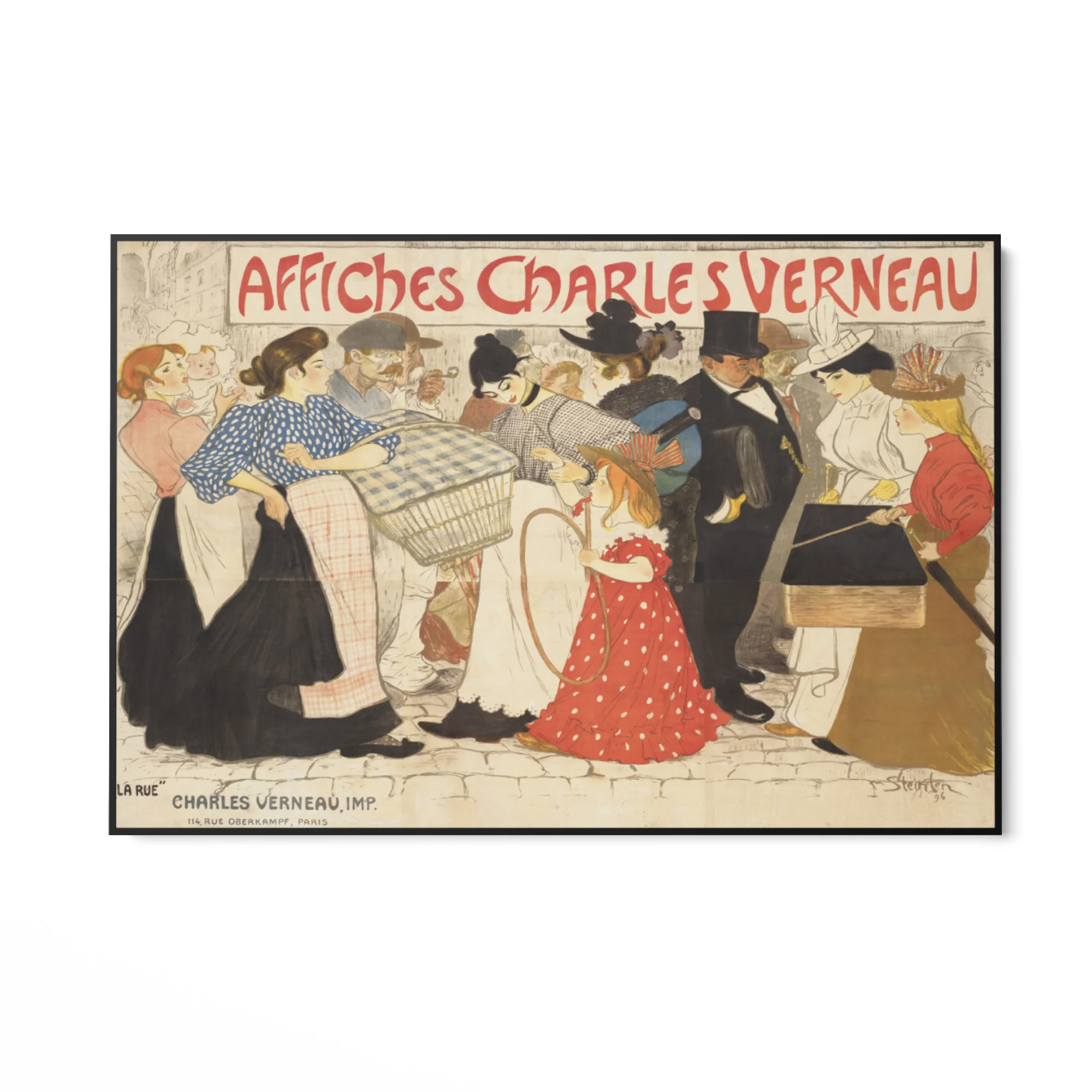 Affiches Charles Verneau, Théophile Steinlen - Image 5