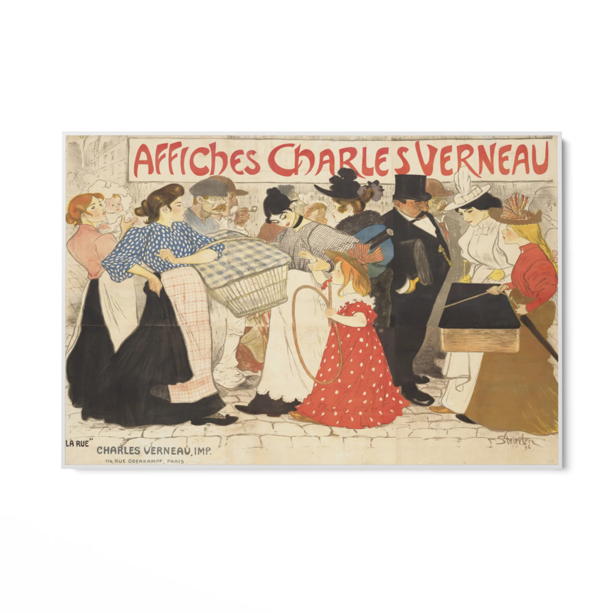 Affiches Charles Verneau, Théophile Steinlen - Image 6