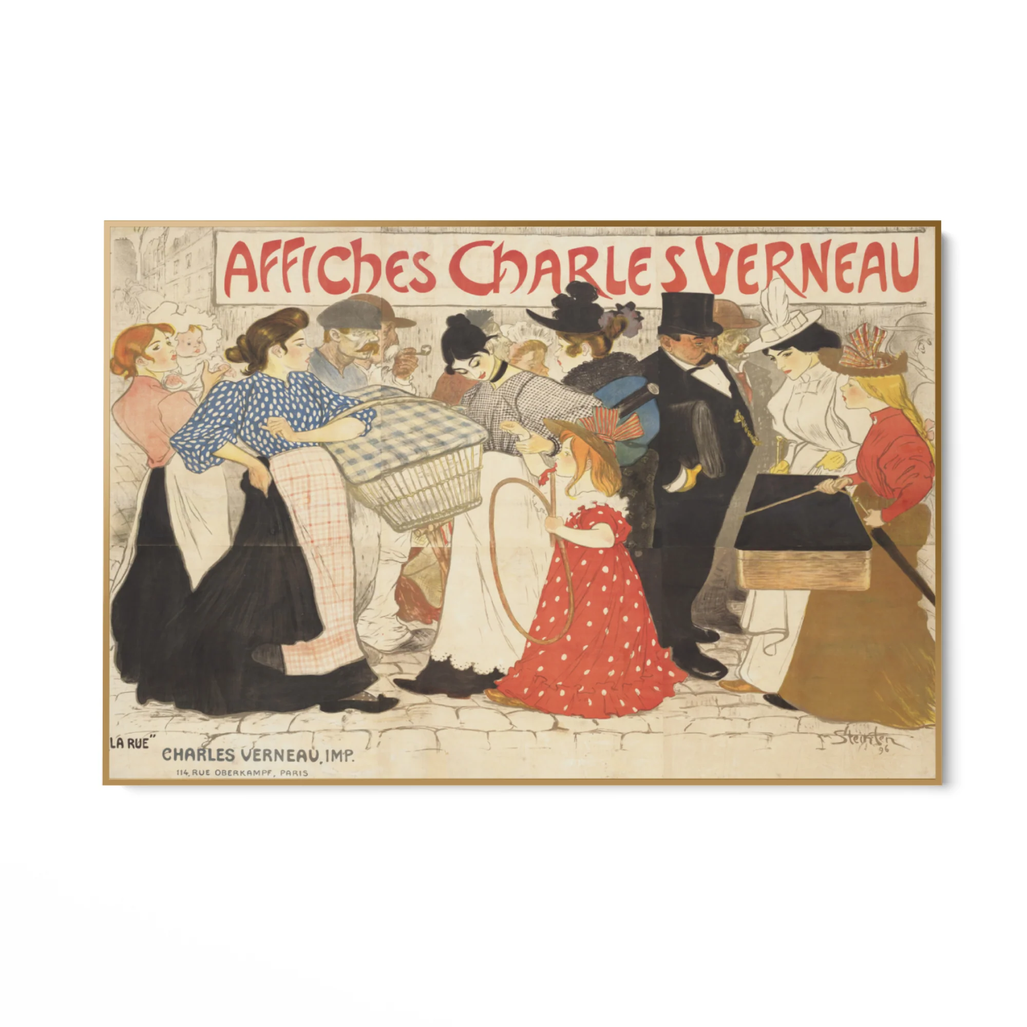 Affiches Charles Verneau, Théophile Steinlen - Image 7