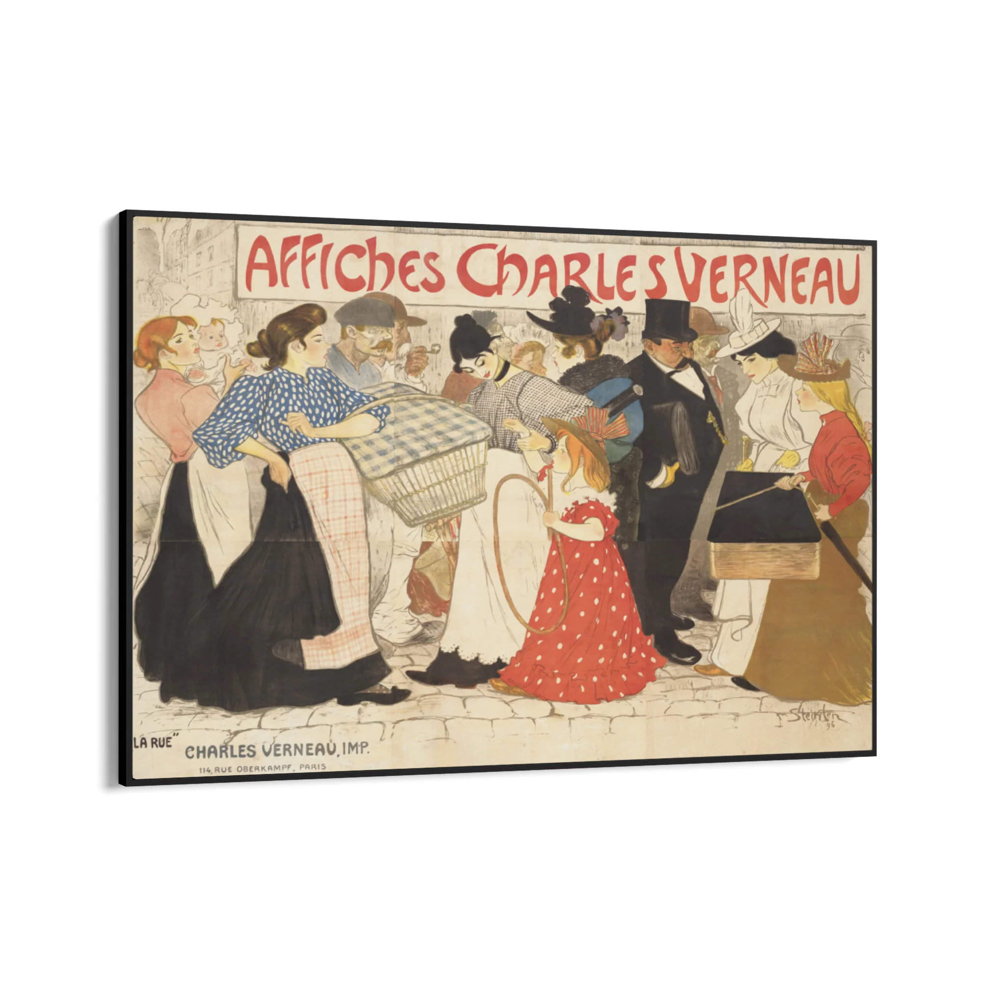 Affiches Charles Verneau, Théophile Steinlen - Image 9