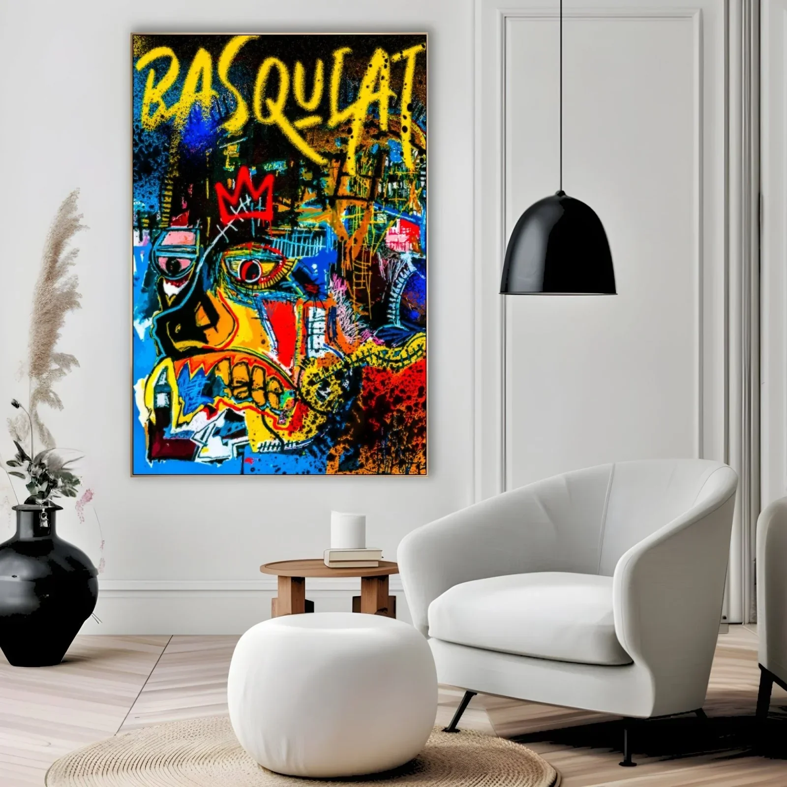 Basquiat Canvas Wall Art