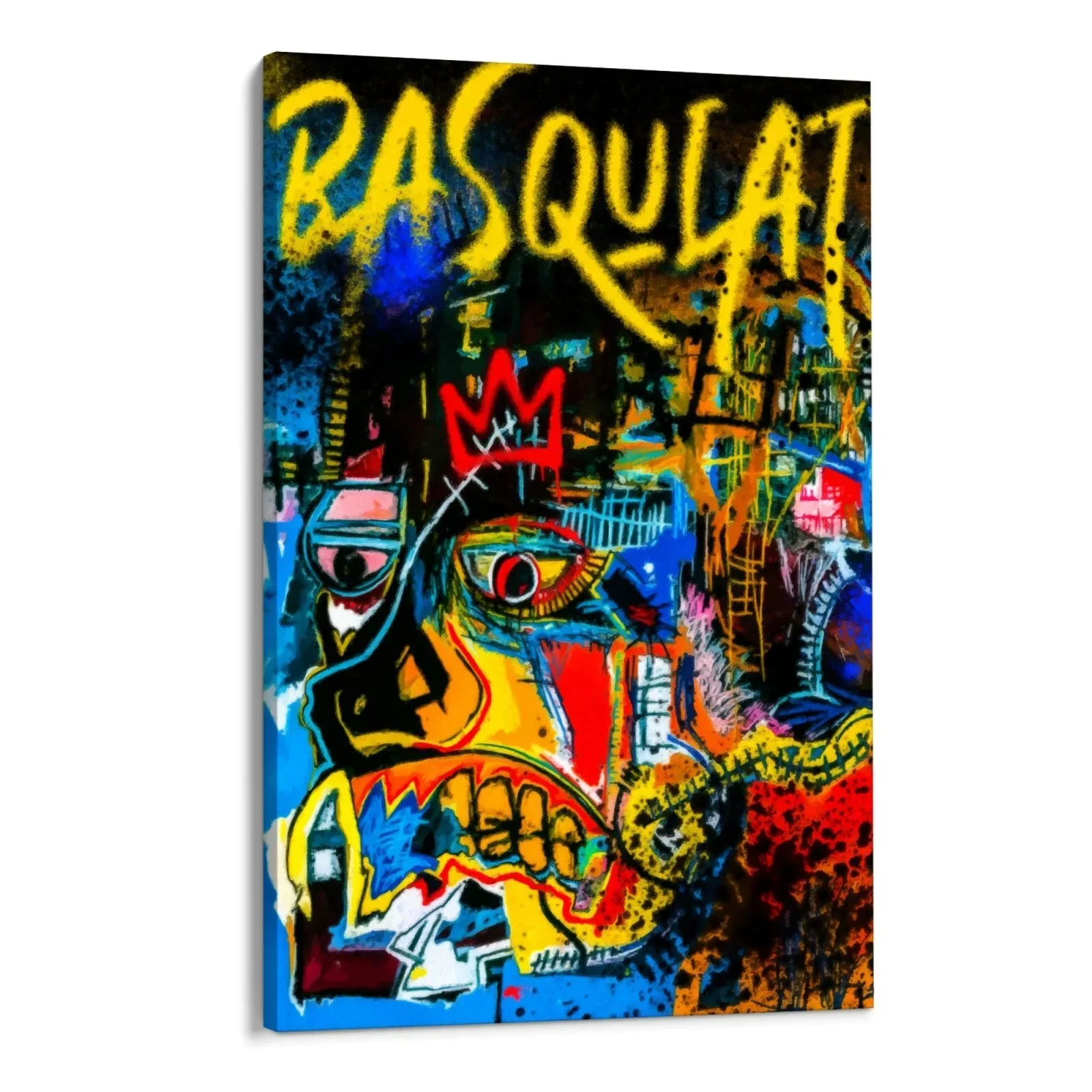 Basquiat Canvas Wall Art - Image 4
