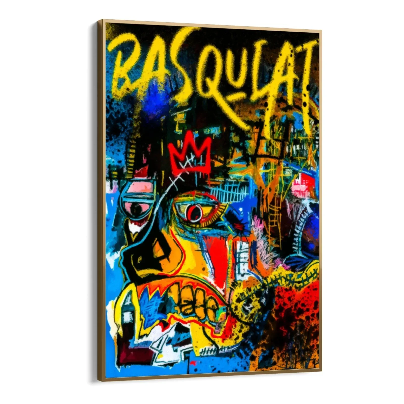 Basquiat Canvas Wall Art - Image 8