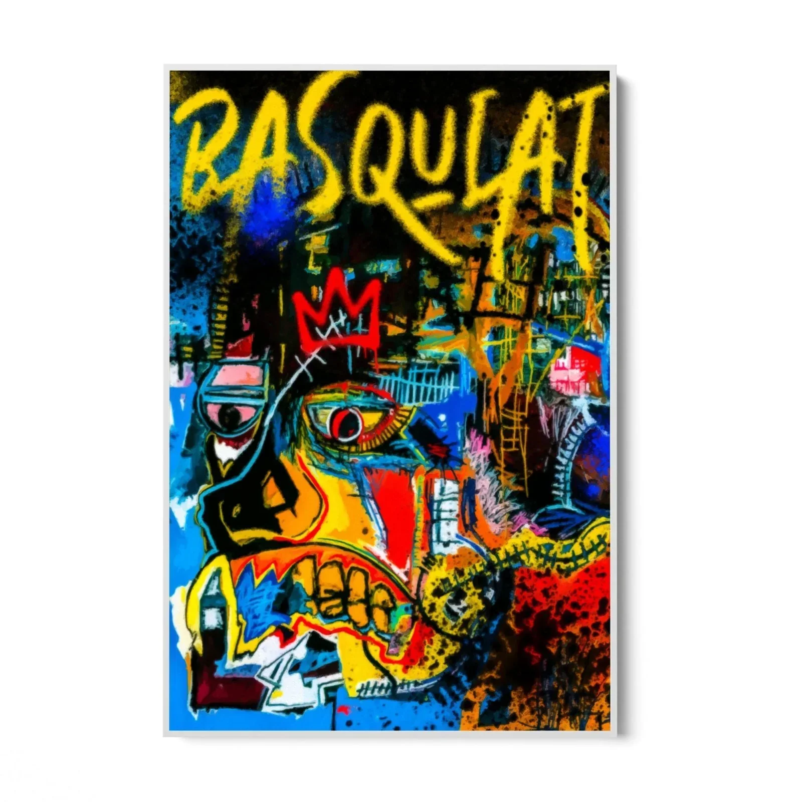 Basquiat Canvas Wall Art - Image 9