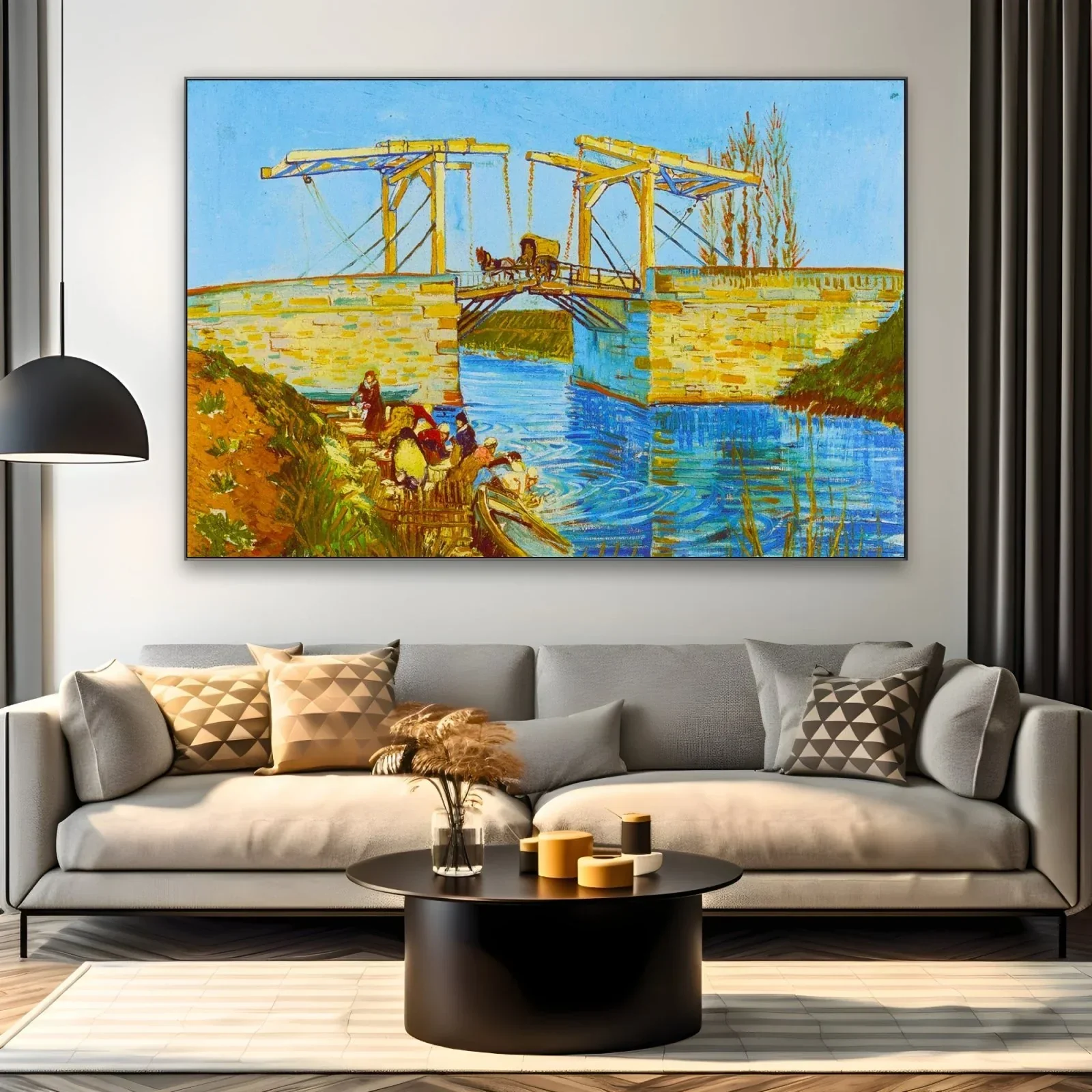 Bridges of Arles, Vincent Van Gogh - Image 2