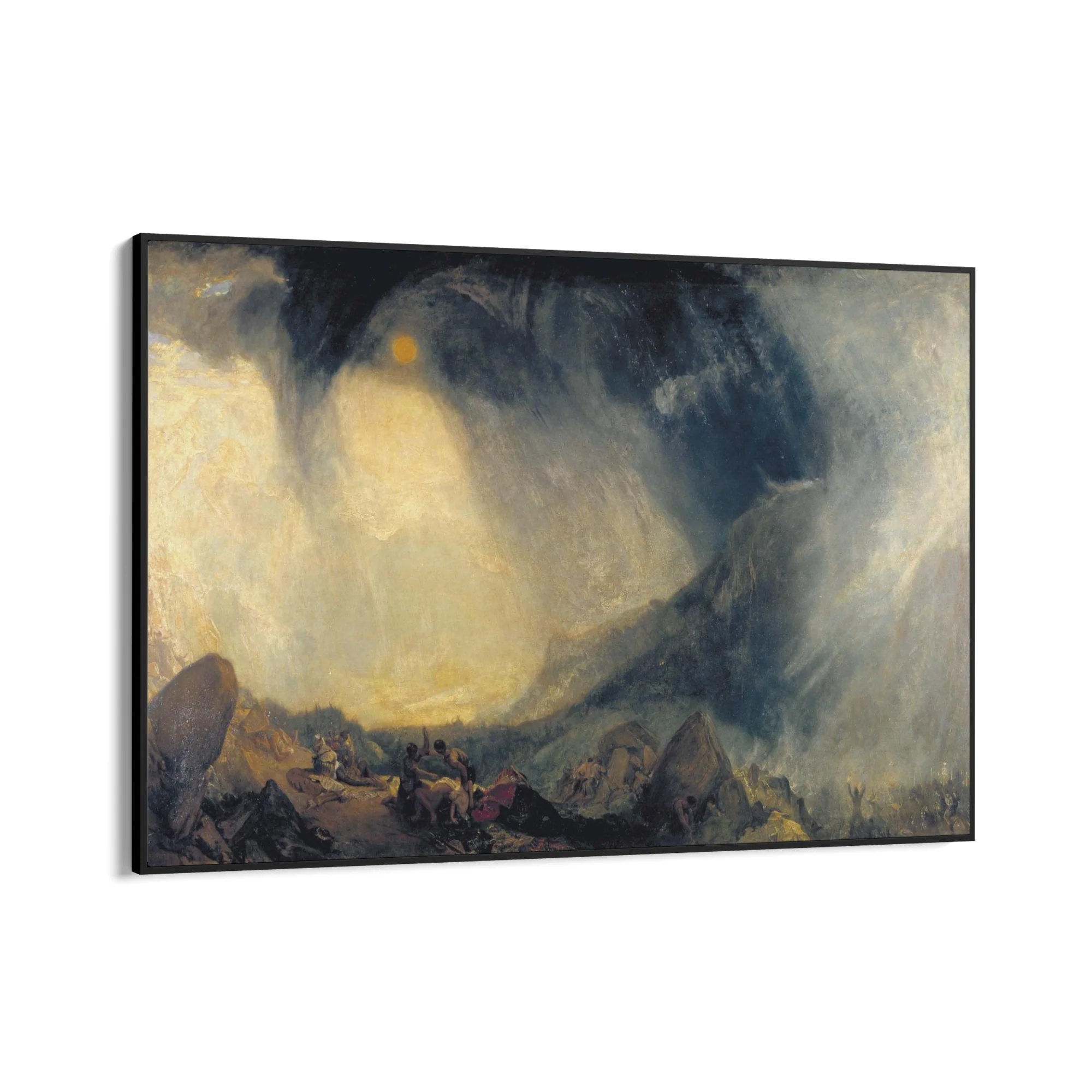 Bufera di neve Annibale e il suo esercito attraversano le Alpi, William Turner - Image 9