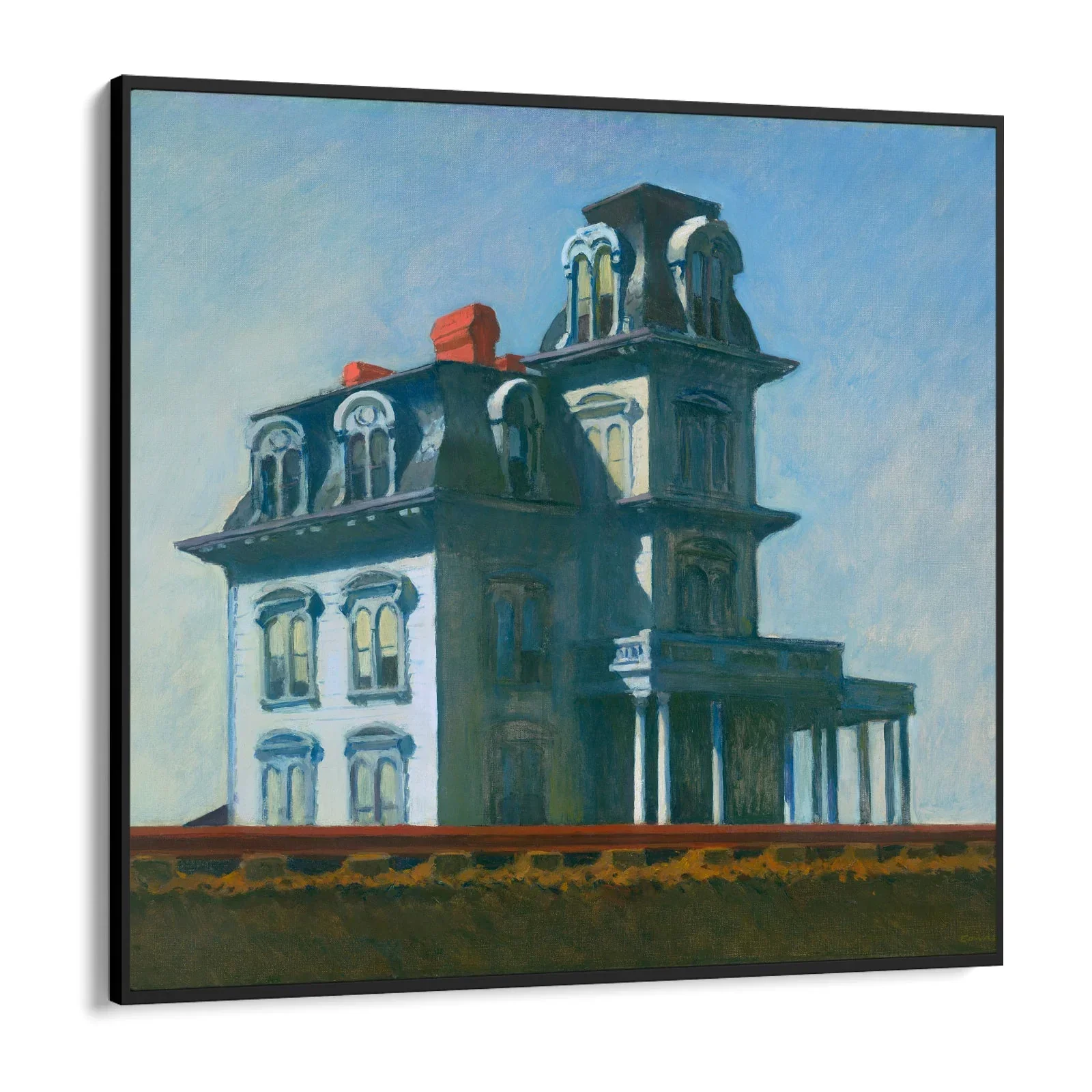 Casa lungo la ferrovia, Edward Hopper - Image 6