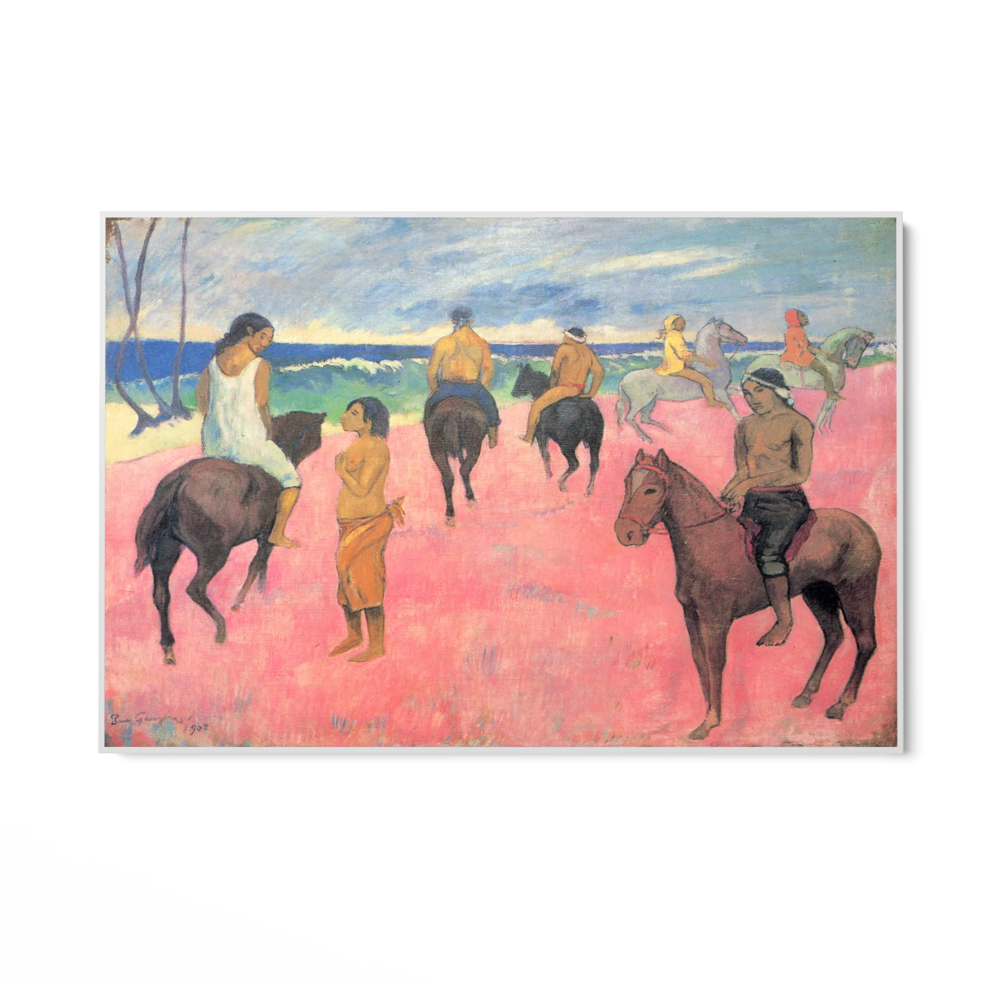 Cavalieri sulla spiaggia, Paul Gauguin - Image 7