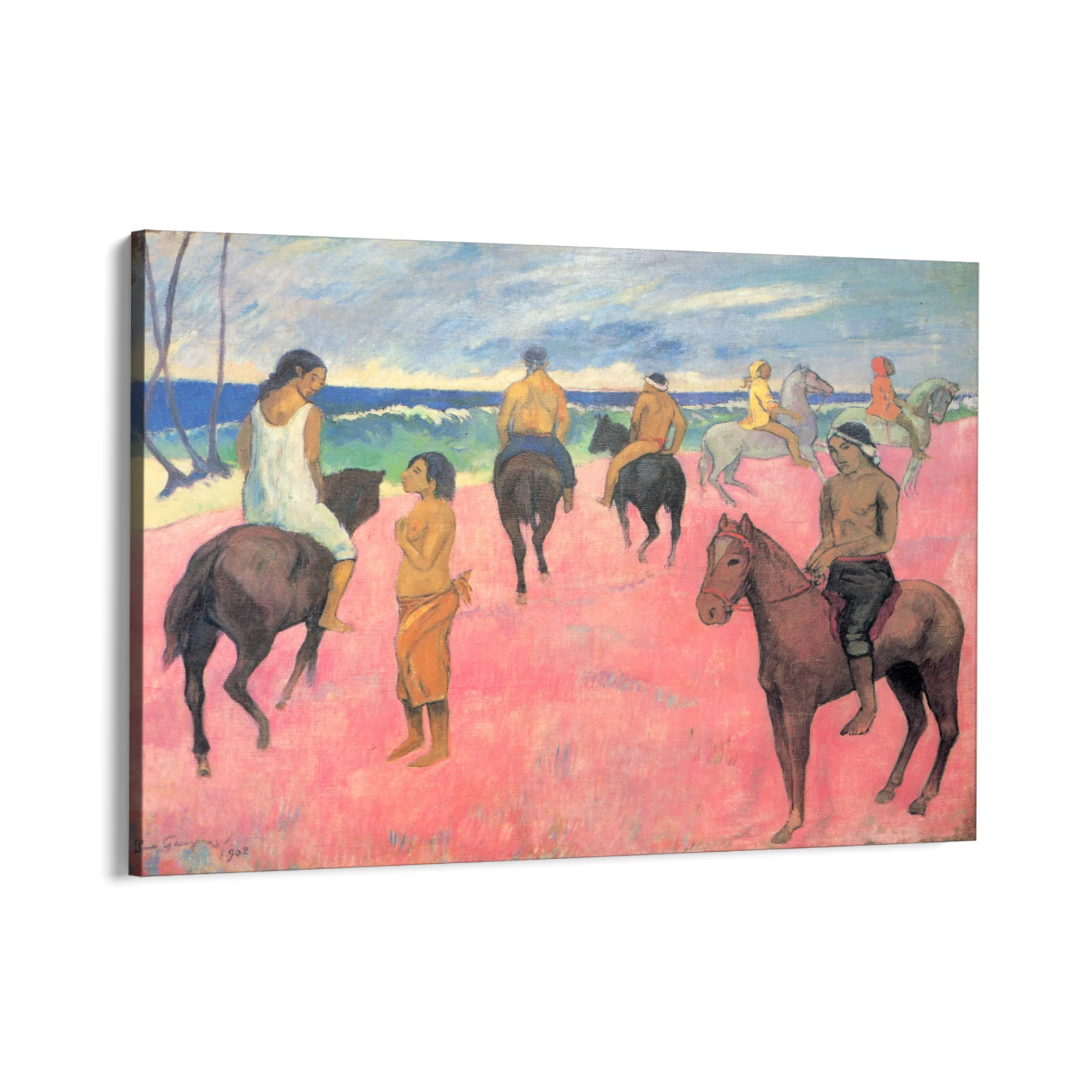 Cavalieri sulla spiaggia, Paul Gauguin - Image 8