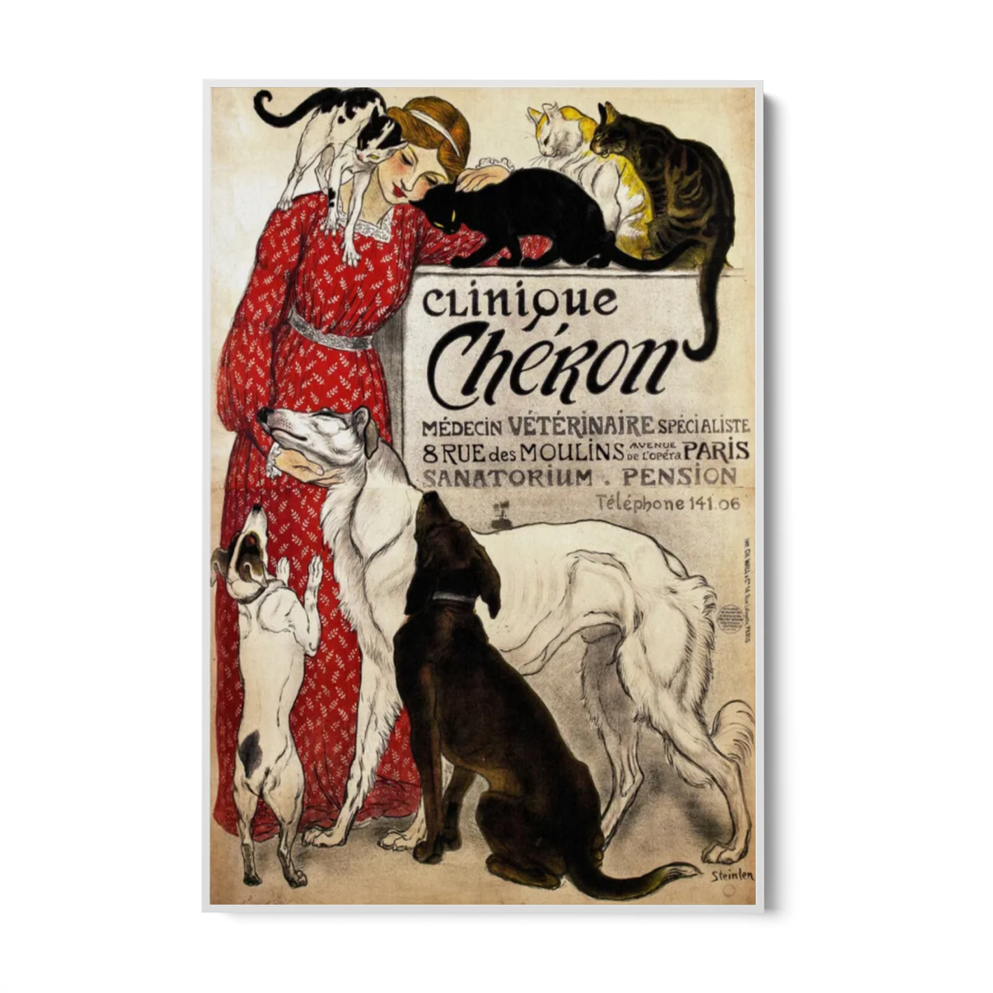 Clinique Chéron, Théophile Steinlen - Image 10