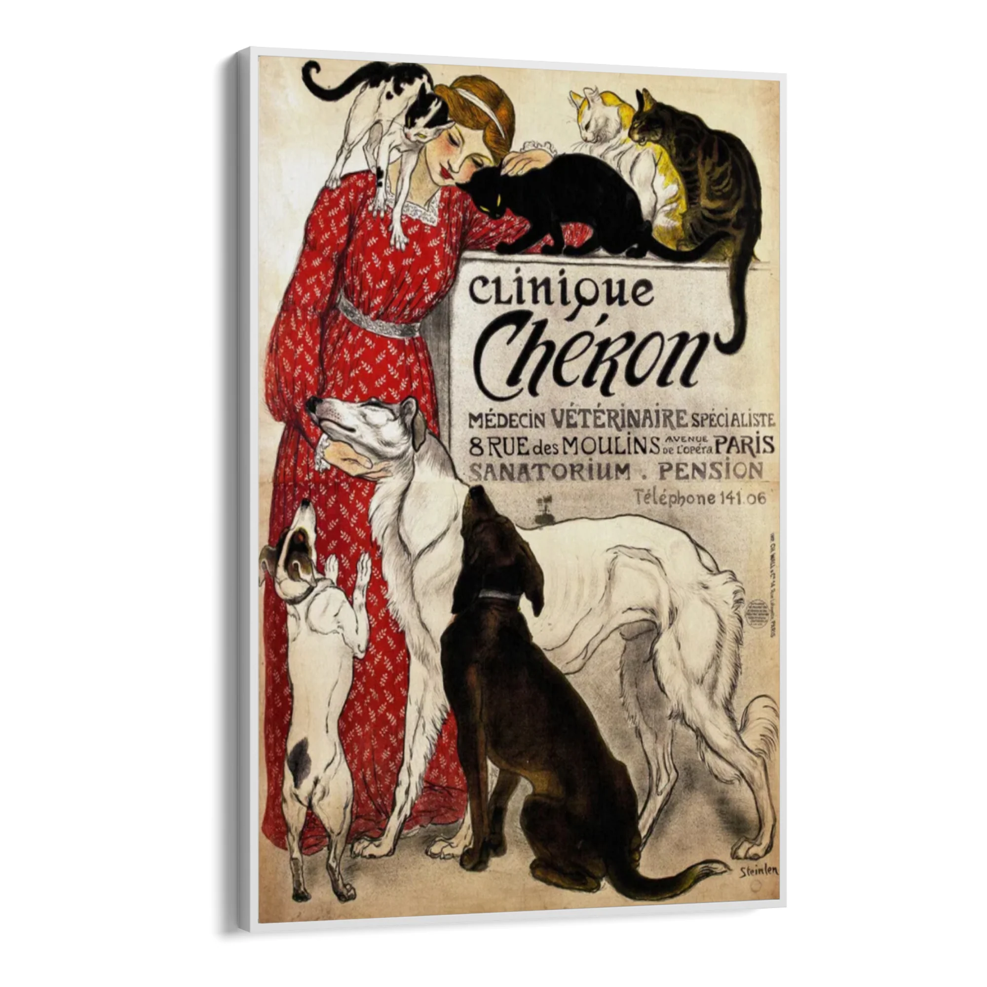Clinique Chéron, Théophile Steinlen - Image 11