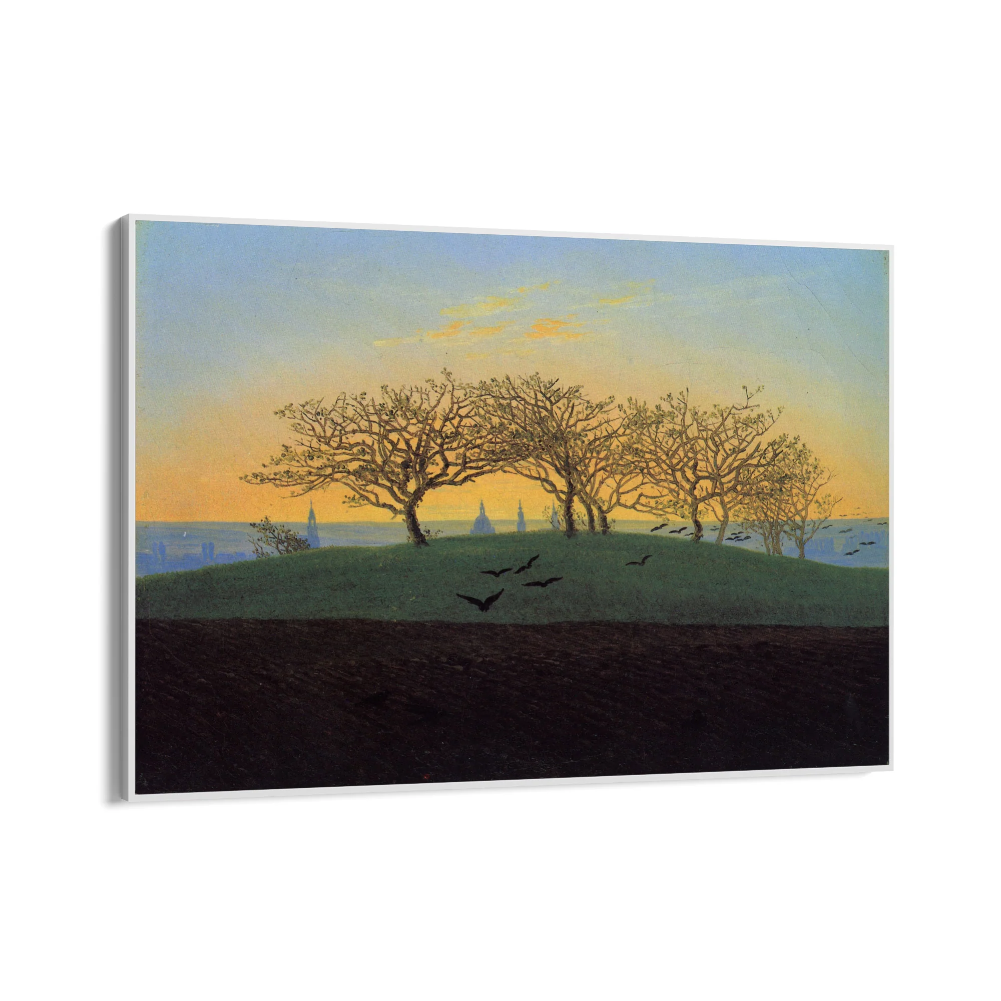 Collina e campo arato vicino a Dresda, Caspar David Friedrich - Image 11