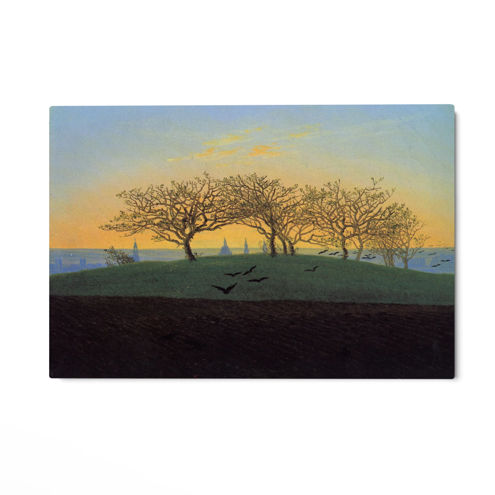 Collina e campo arato vicino a Dresda, Caspar David Friedrich - Image 4