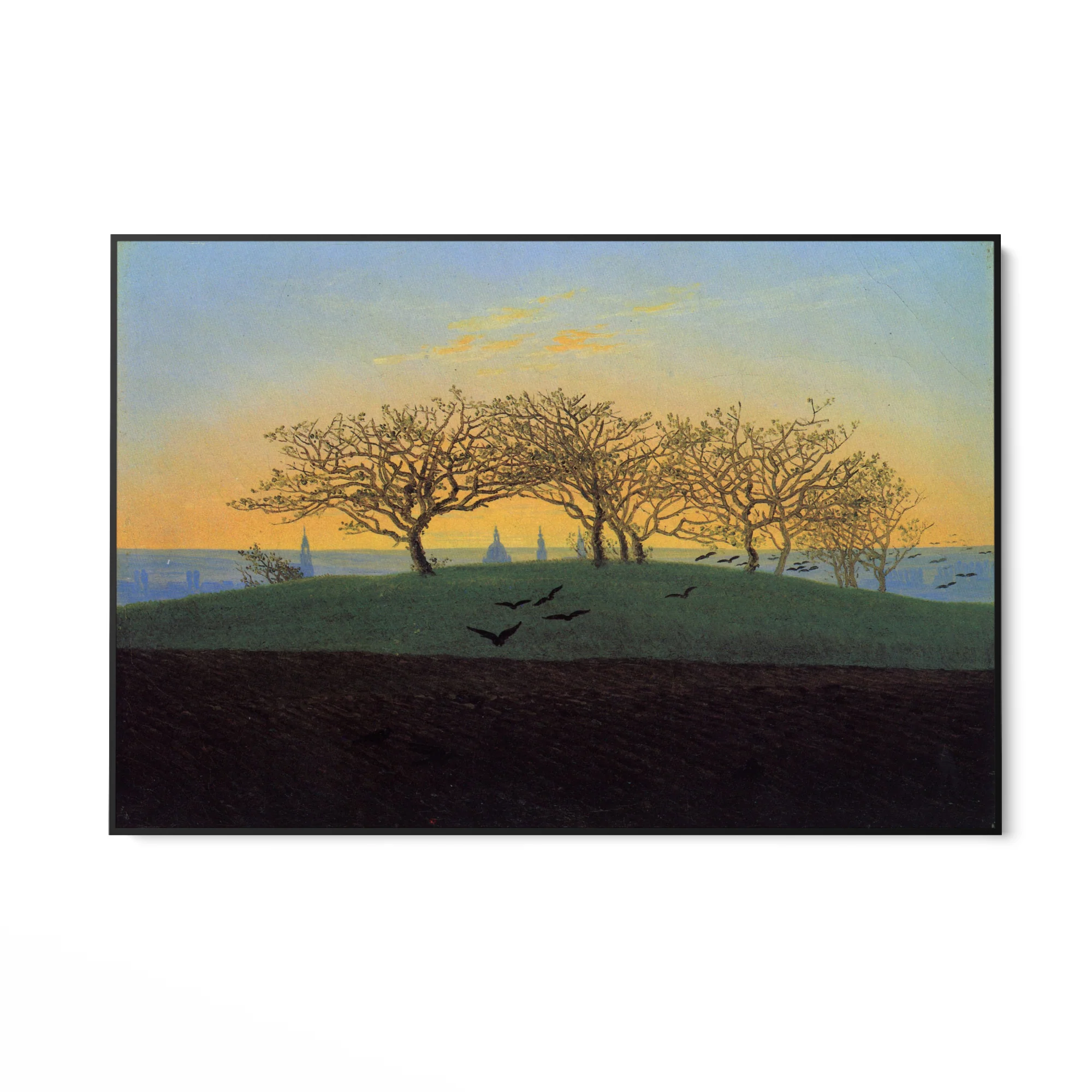 Collina e campo arato vicino a Dresda, Caspar David Friedrich - Image 5