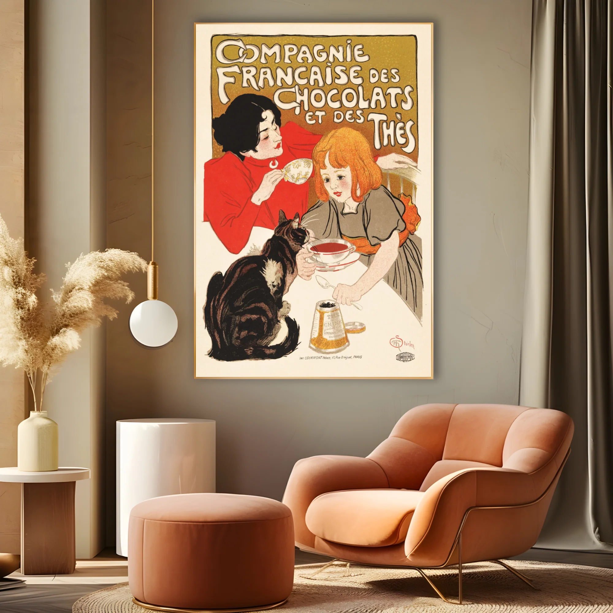 Compagnie Francaise des Chocolats, Théophile Steinlen - Image 2