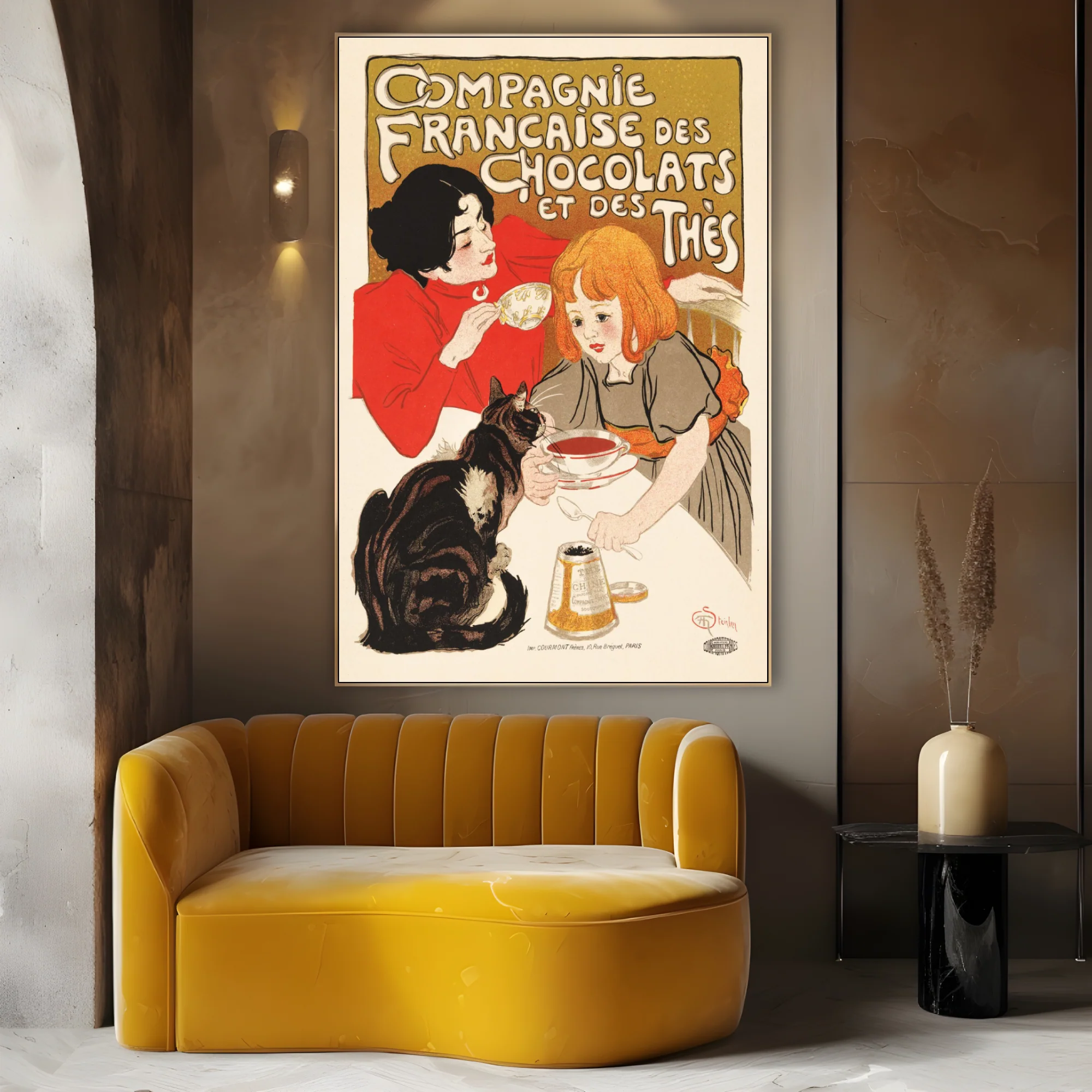 Compagnie Francaise des Chocolats, Théophile Steinlen - Image 3