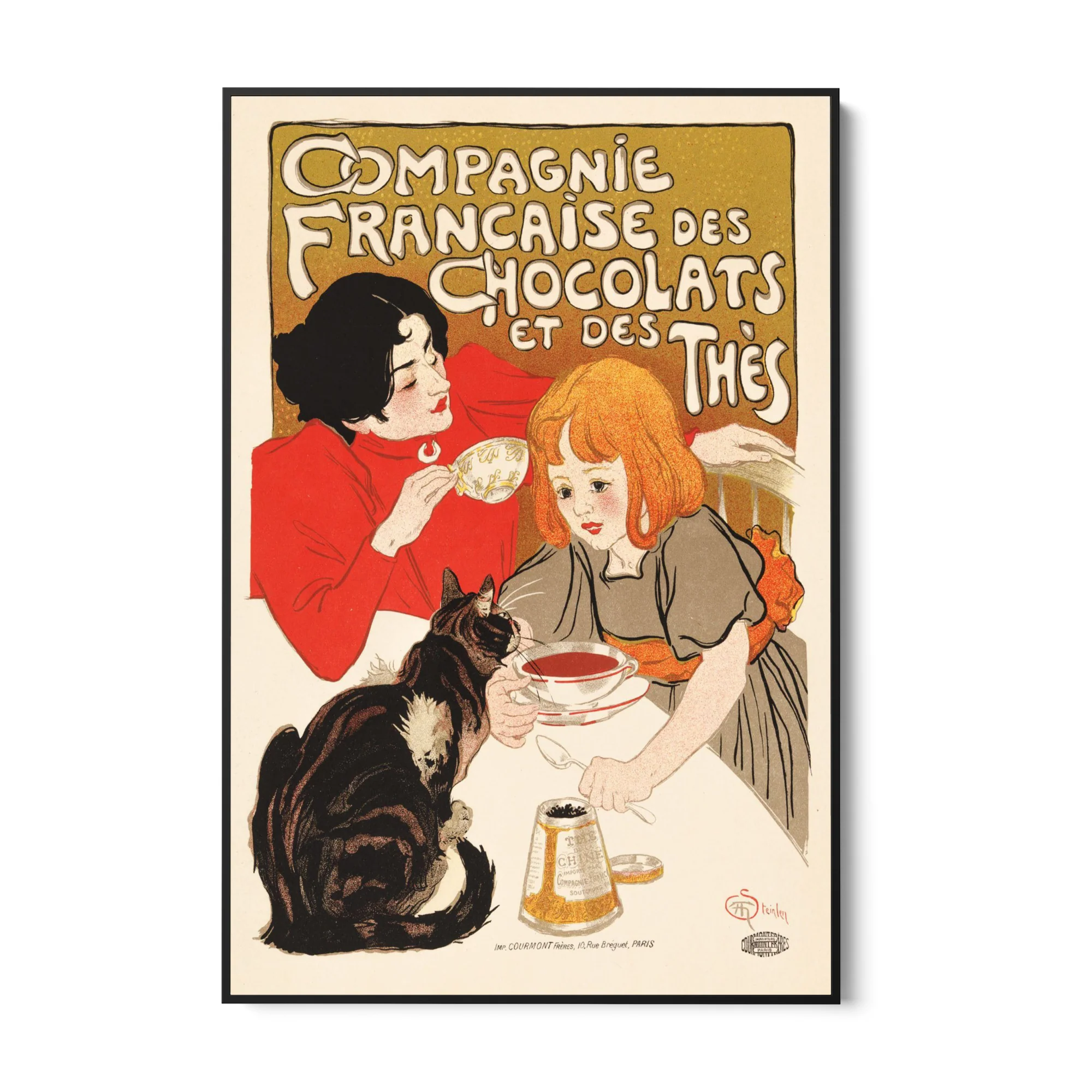 Compagnie Francaise des Chocolats, Théophile Steinlen - Image 5