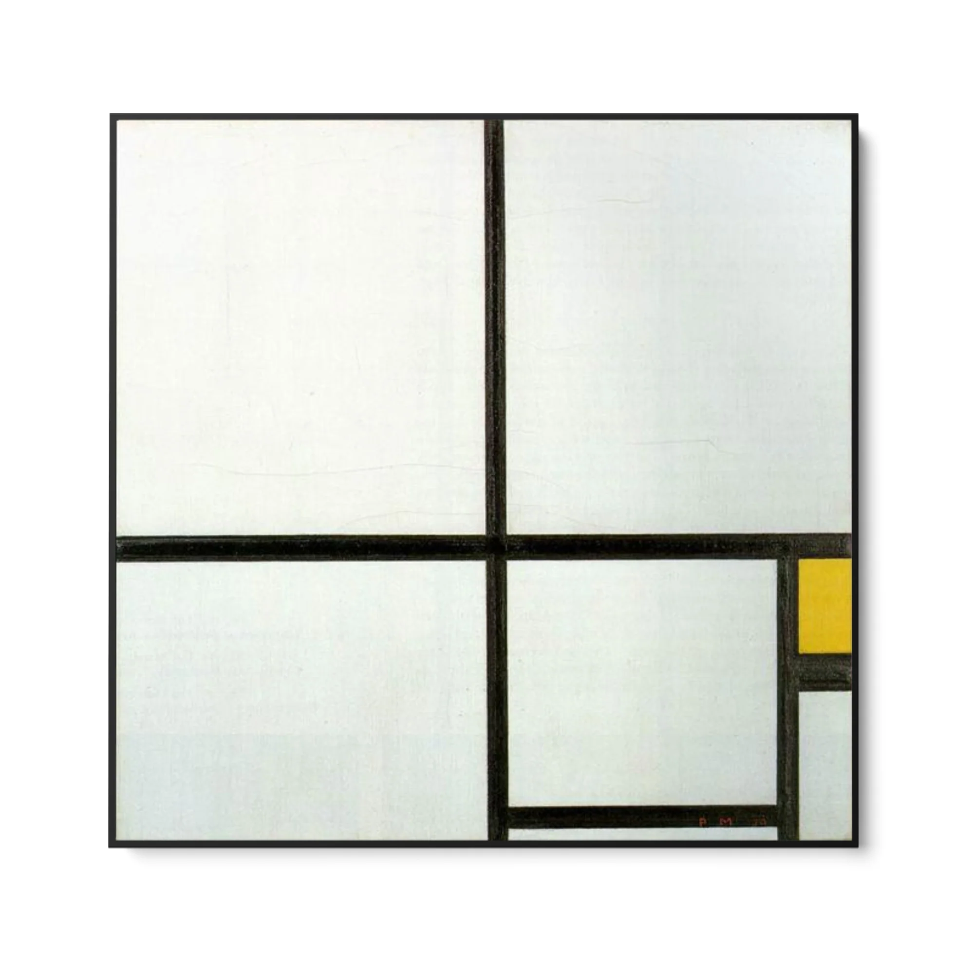 Composizione con Giallo, Piet Mondrian - Image 5