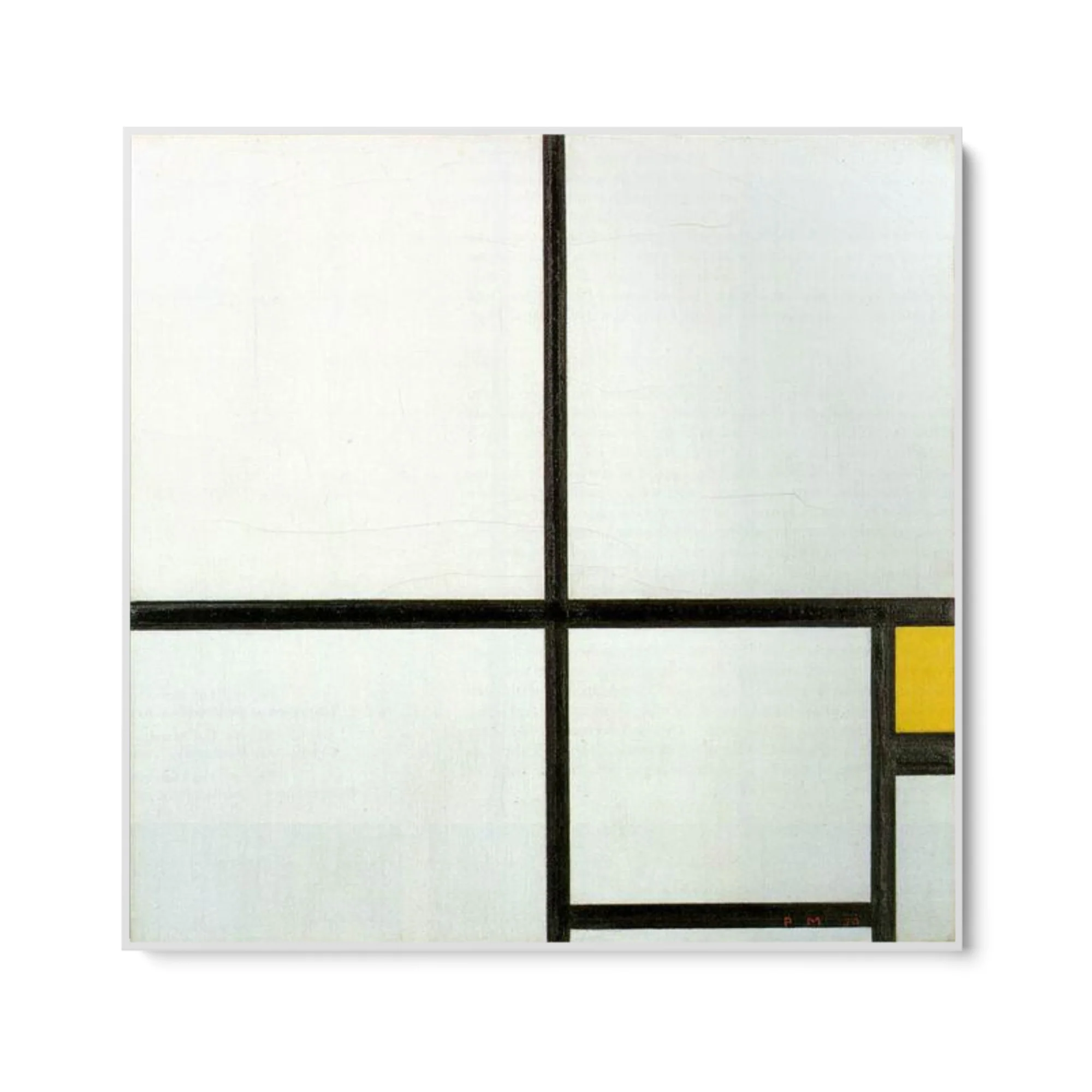 Composizione con Giallo, Piet Mondrian - Image 7