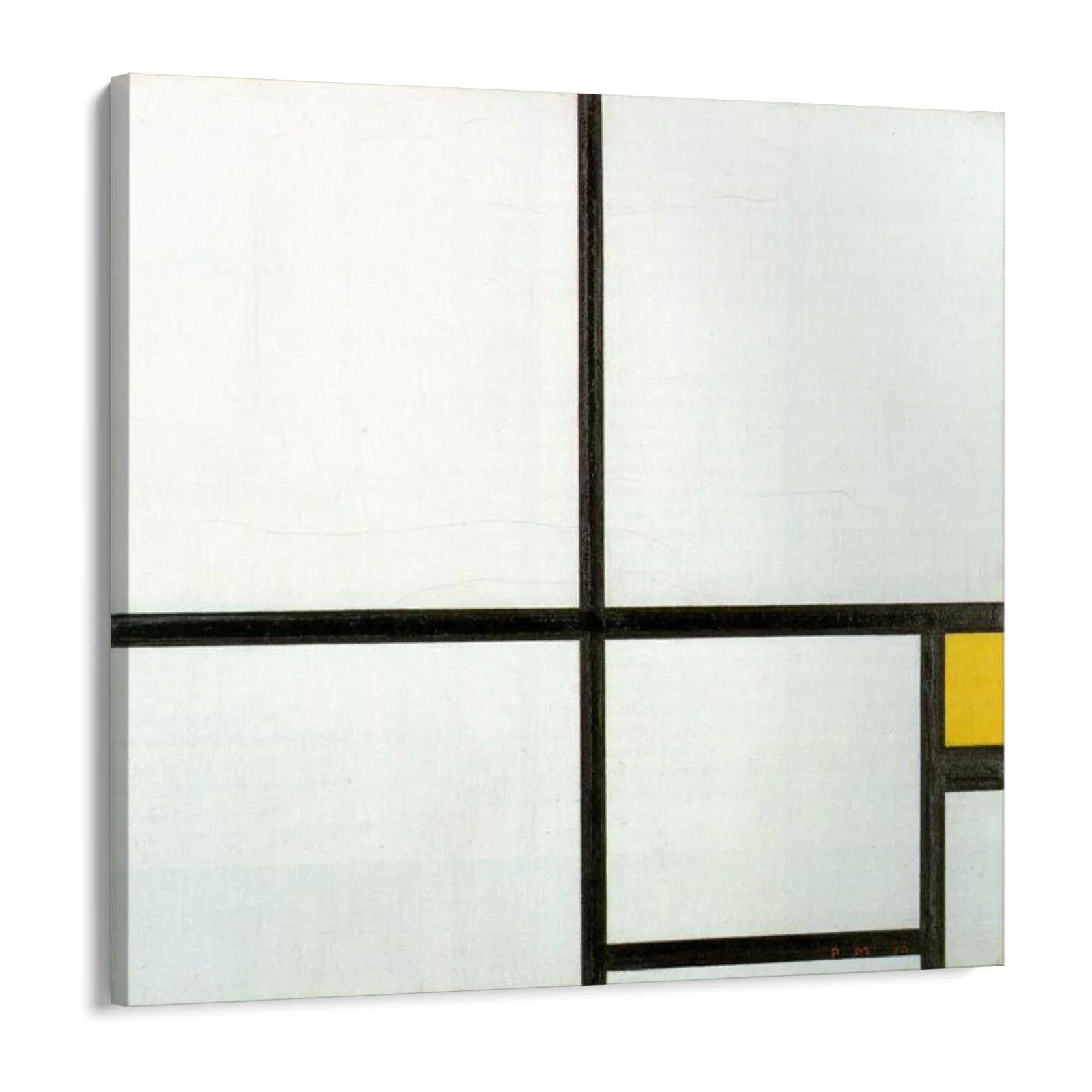 Composizione con Giallo, Piet Mondrian - Image 8