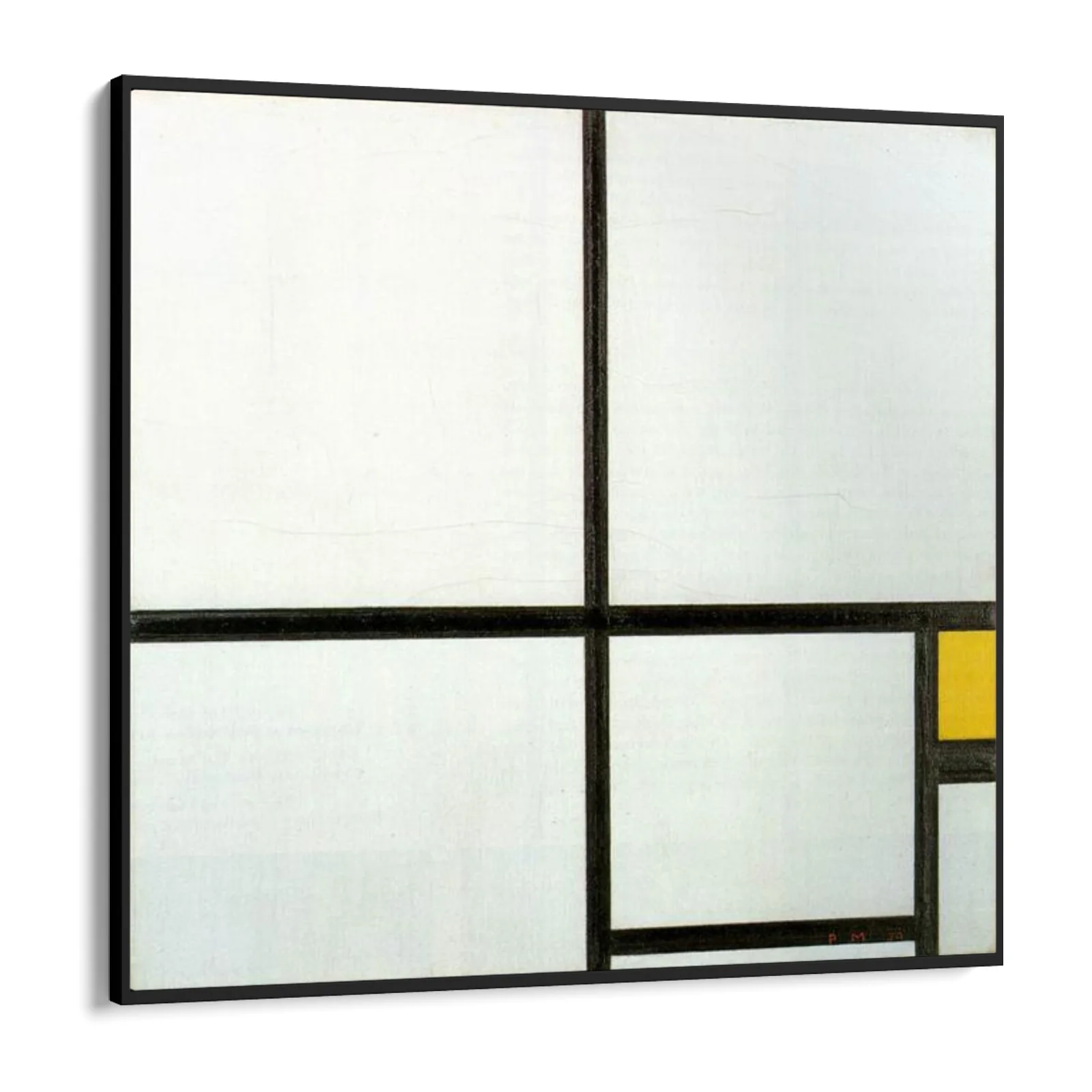 Composizione con Giallo, Piet Mondrian - Image 9