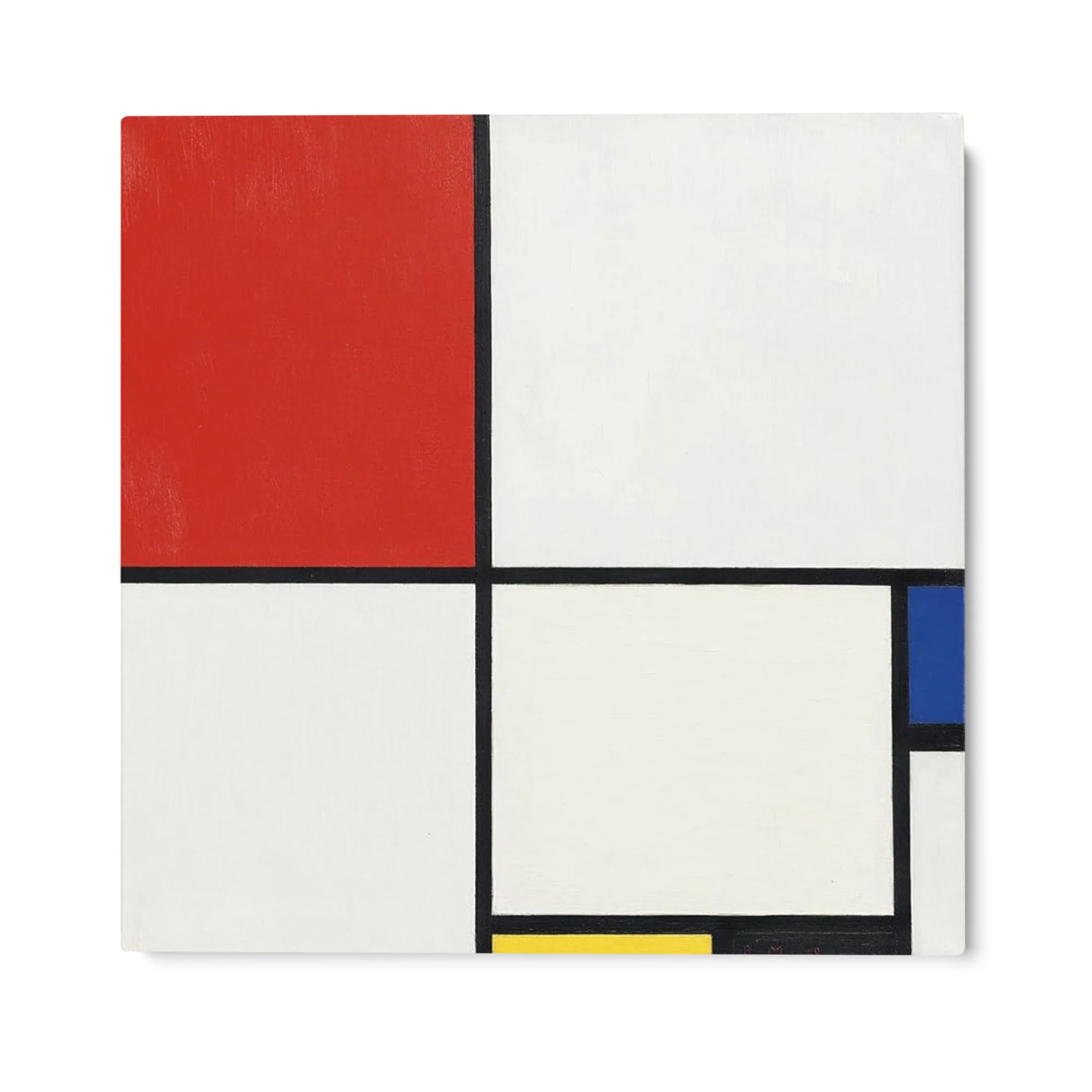 Composizione N. III con Rosso, Blu, Giallo E Nero, Piet Mondrian - Image 4