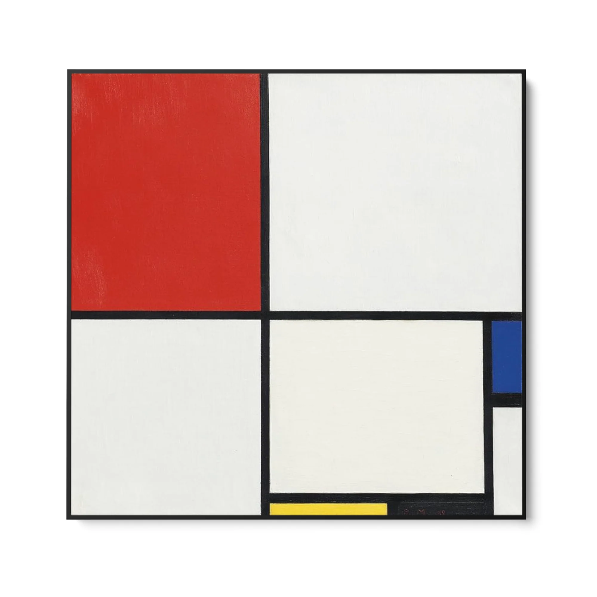 Composizione N. III con Rosso, Blu, Giallo E Nero, Piet Mondrian - Image 5