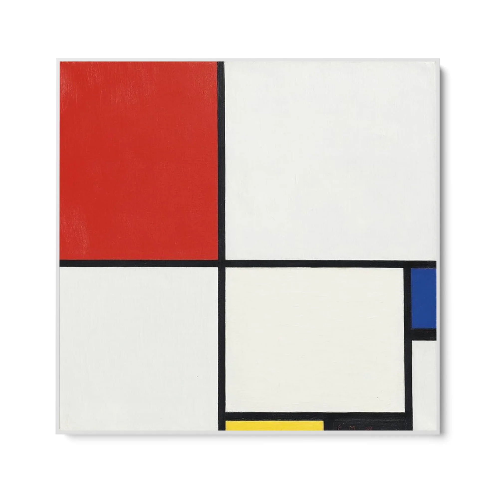 Composizione N. III con Rosso, Blu, Giallo E Nero, Piet Mondrian - Image 7