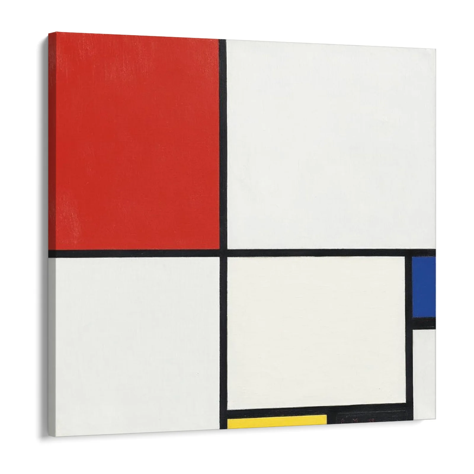 Composizione N. III con Rosso, Blu, Giallo E Nero, Piet Mondrian - Image 8