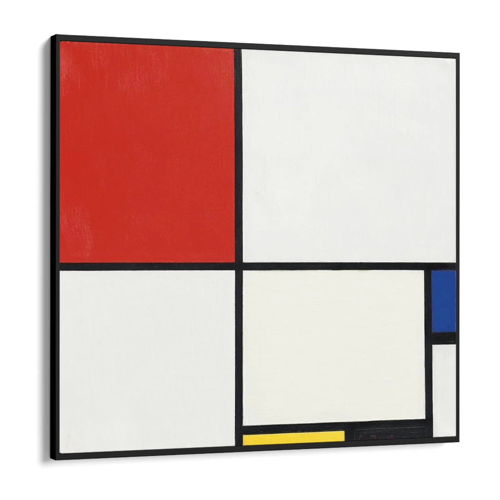 Composizione N. III con Rosso, Blu, Giallo E Nero, Piet Mondrian - Image 9