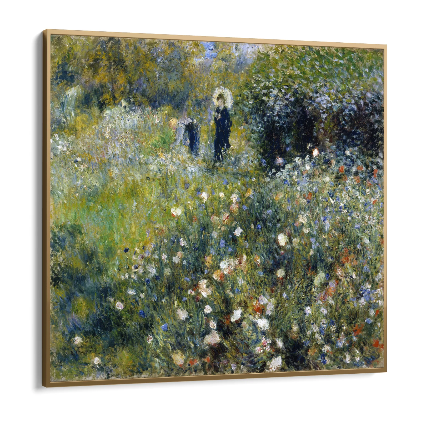 Donna con un parasole in un Giardino, Pierre Auguste Renoir - Image 10
