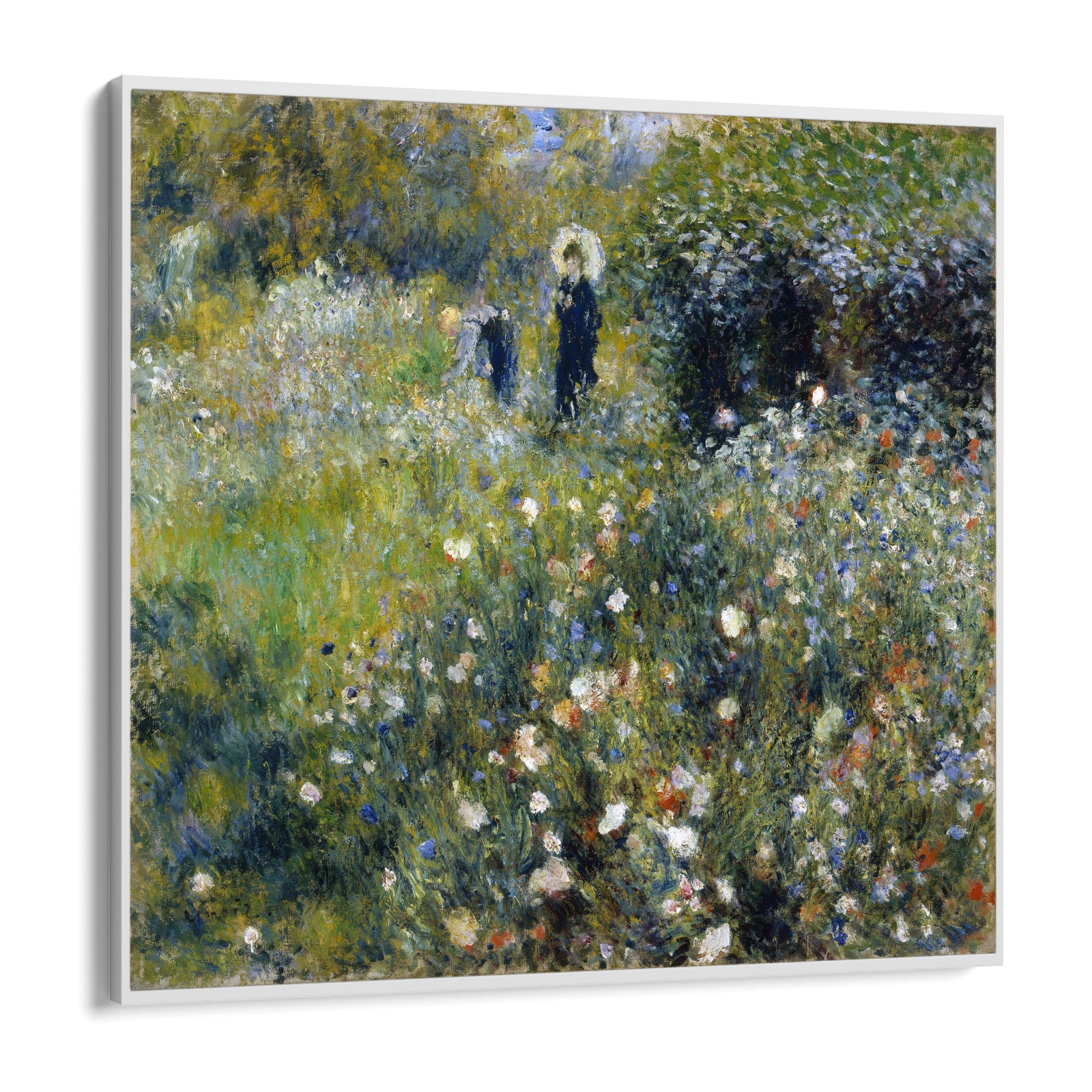 Donna con un parasole in un Giardino, Pierre Auguste Renoir - Image 11