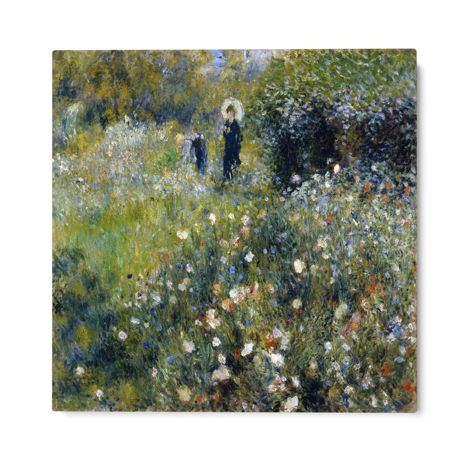 Donna con un parasole in un Giardino, Pierre Auguste Renoir - Image 4