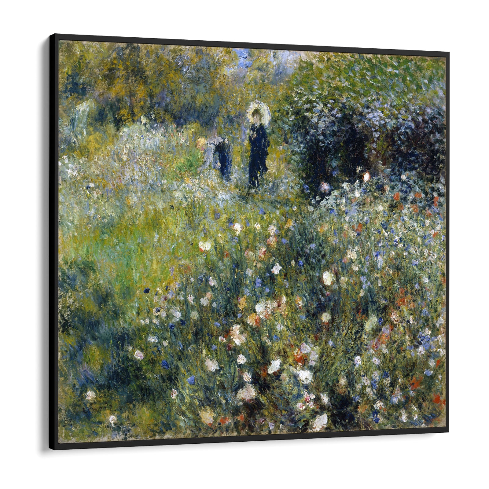 Donna con un parasole in un Giardino, Pierre Auguste Renoir - Image 9