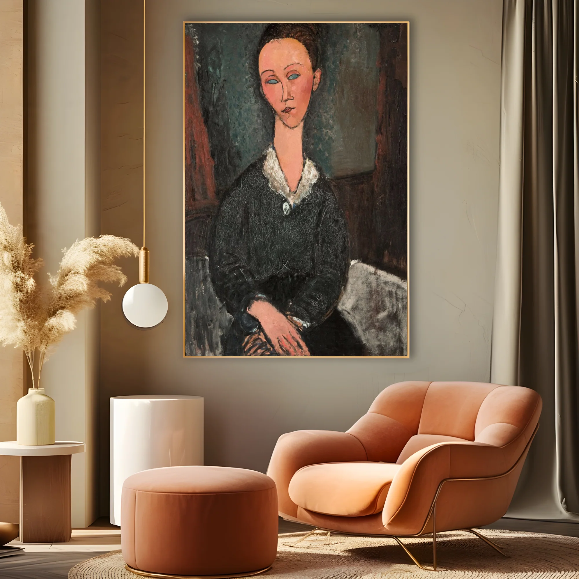Donna dal colletto bianco, Amedeo Modigliani