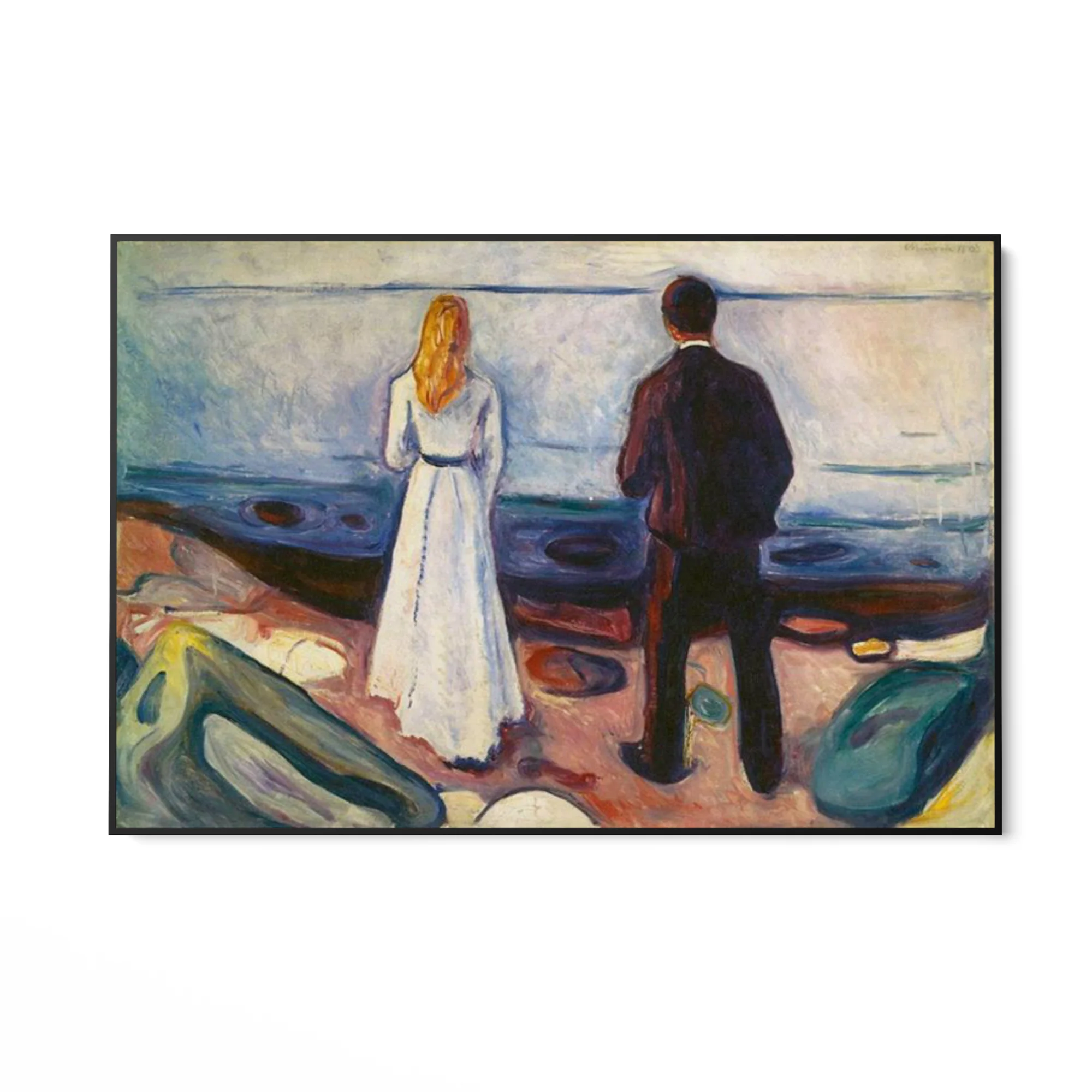 Due esseri umani. I solitari, Edvard Munch - Image 5