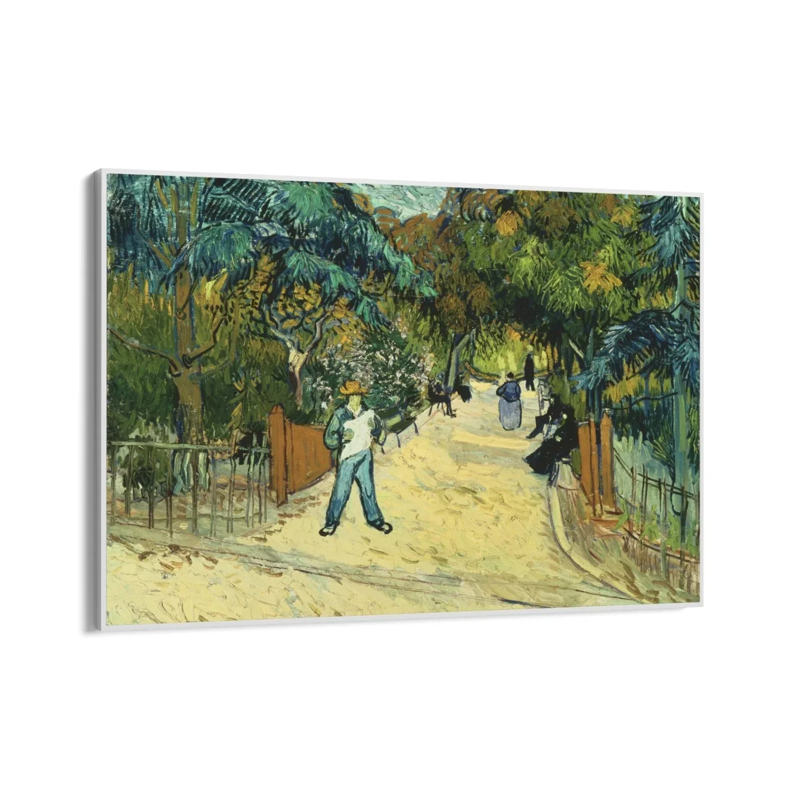 Entrance to the Public Gardens in Arle, Vincent Van Gogh - Image 10