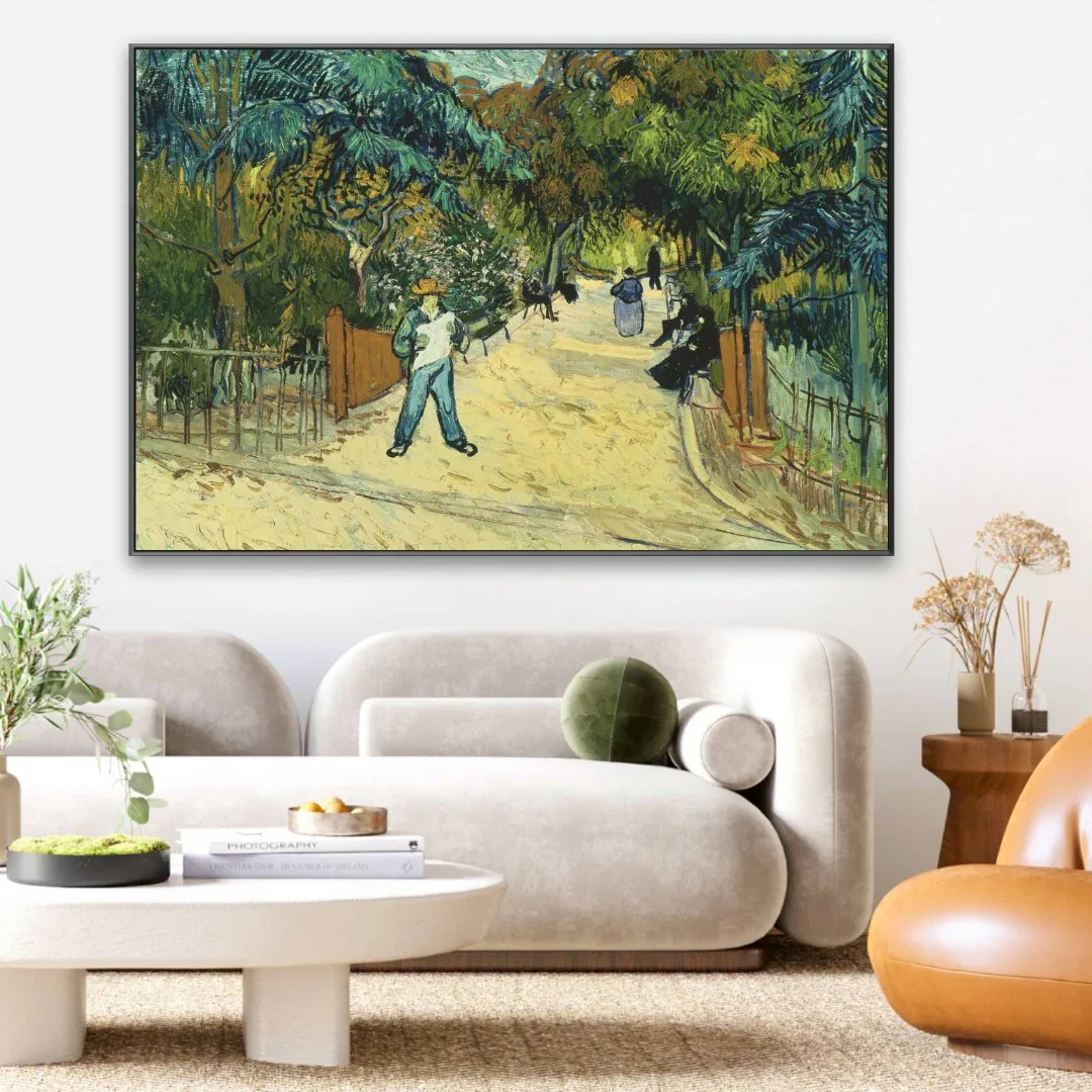 Entrance to the Public Gardens in Arle, Vincent Van Gogh - Image 2