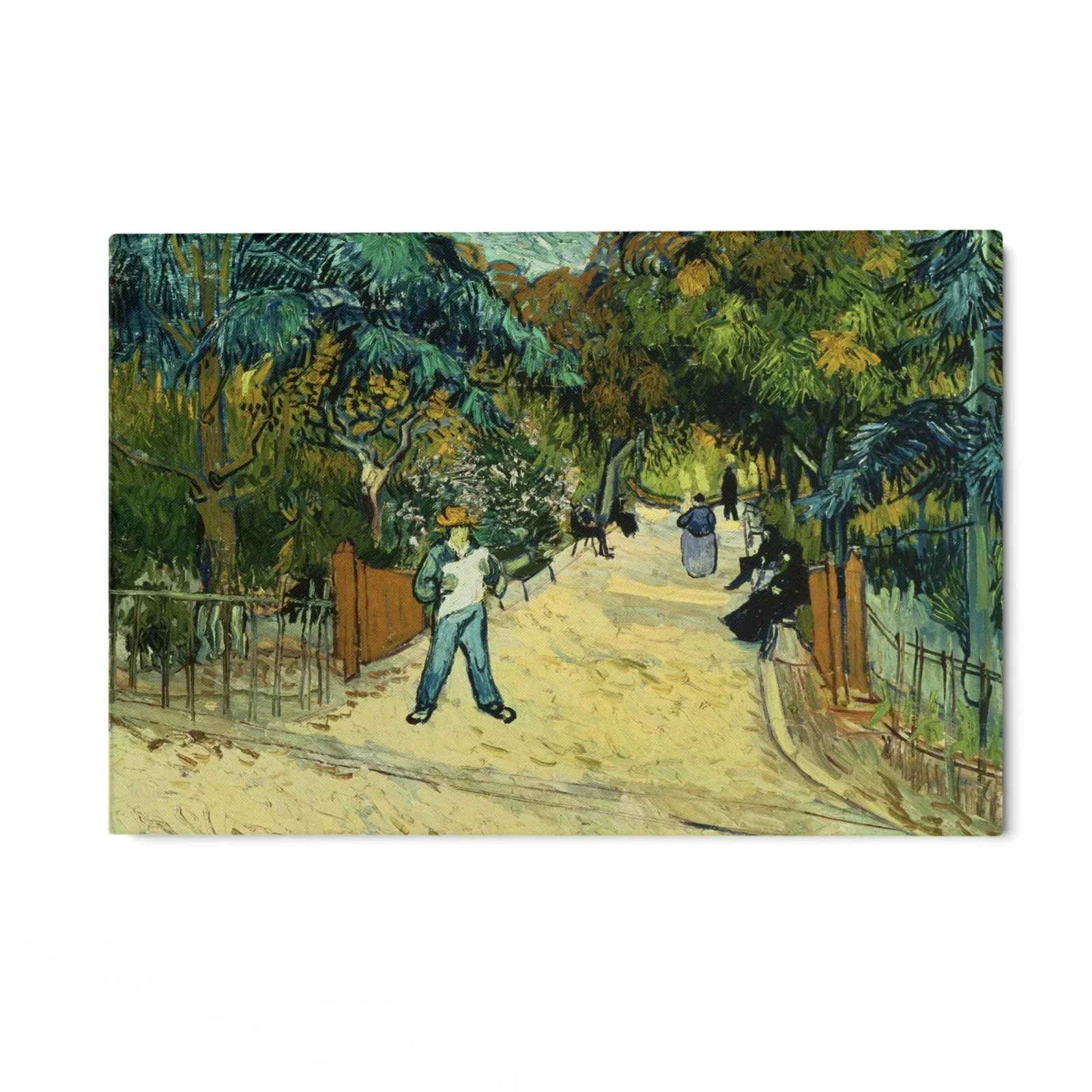 Entrance to the Public Gardens in Arle, Vincent Van Gogh - Image 3