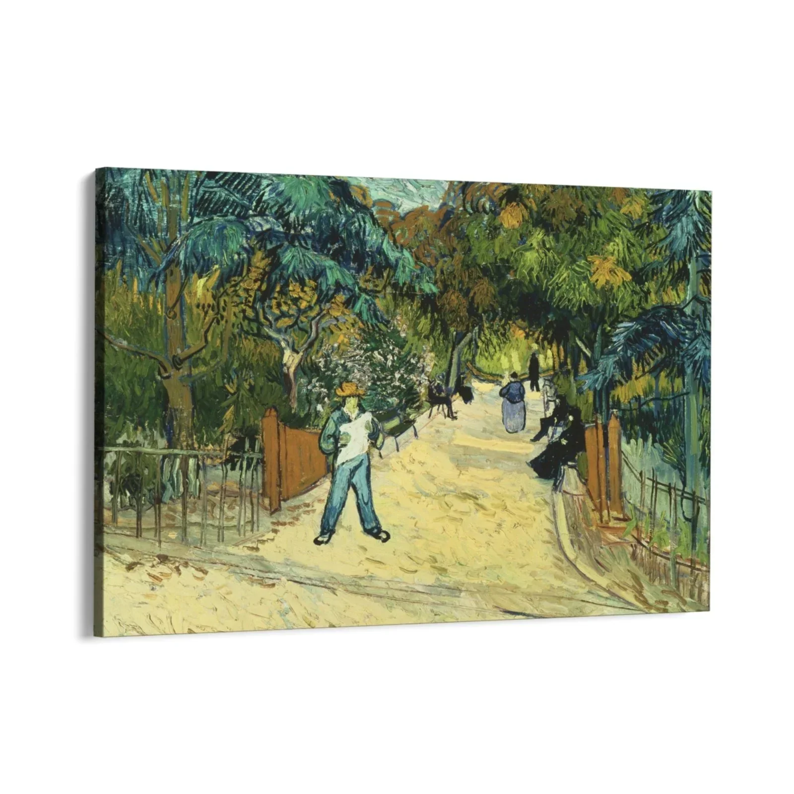 Entrance to the Public Gardens in Arle, Vincent Van Gogh - Image 4