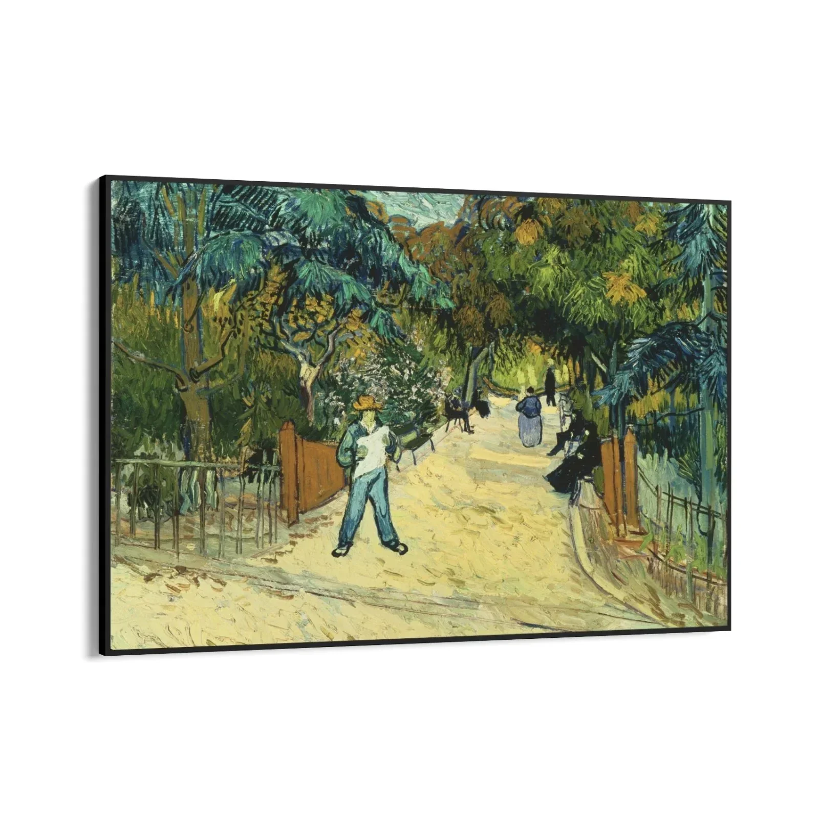 Entrance to the Public Gardens in Arle, Vincent Van Gogh - Image 6