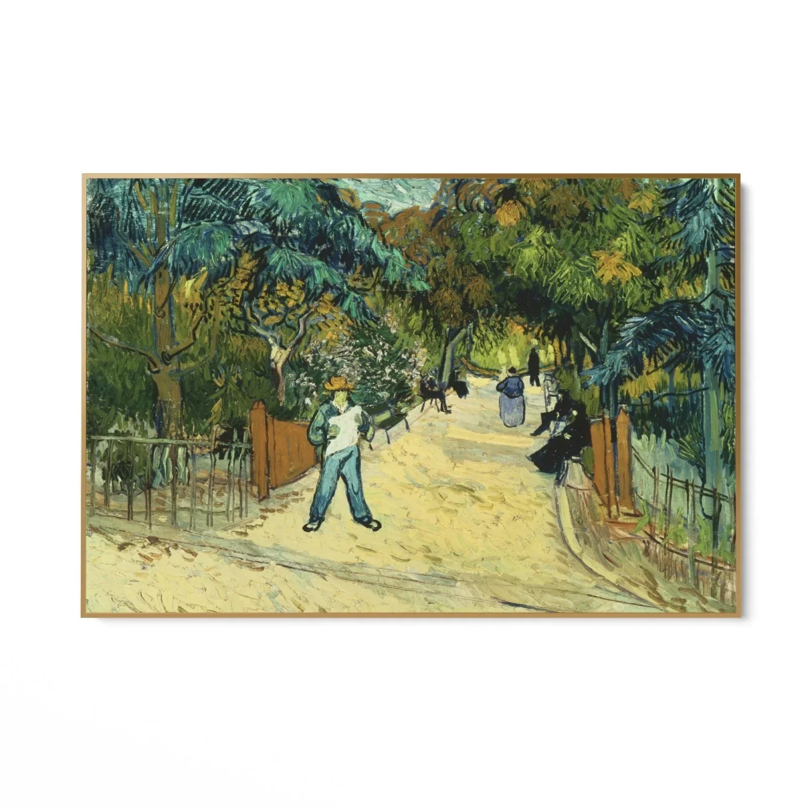 Entrance to the Public Gardens in Arle, Vincent Van Gogh - Image 7