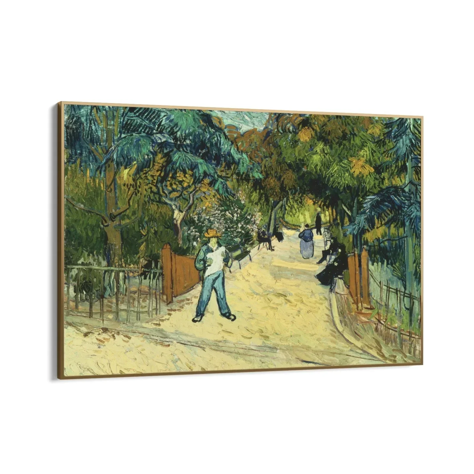 Entrance to the Public Gardens in Arle, Vincent Van Gogh - Image 8