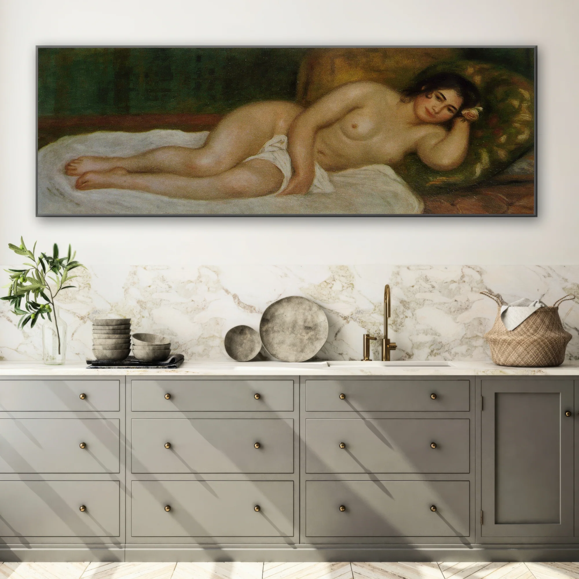 Femme nue couchée, Pierre Auguste Renoir - Image 3