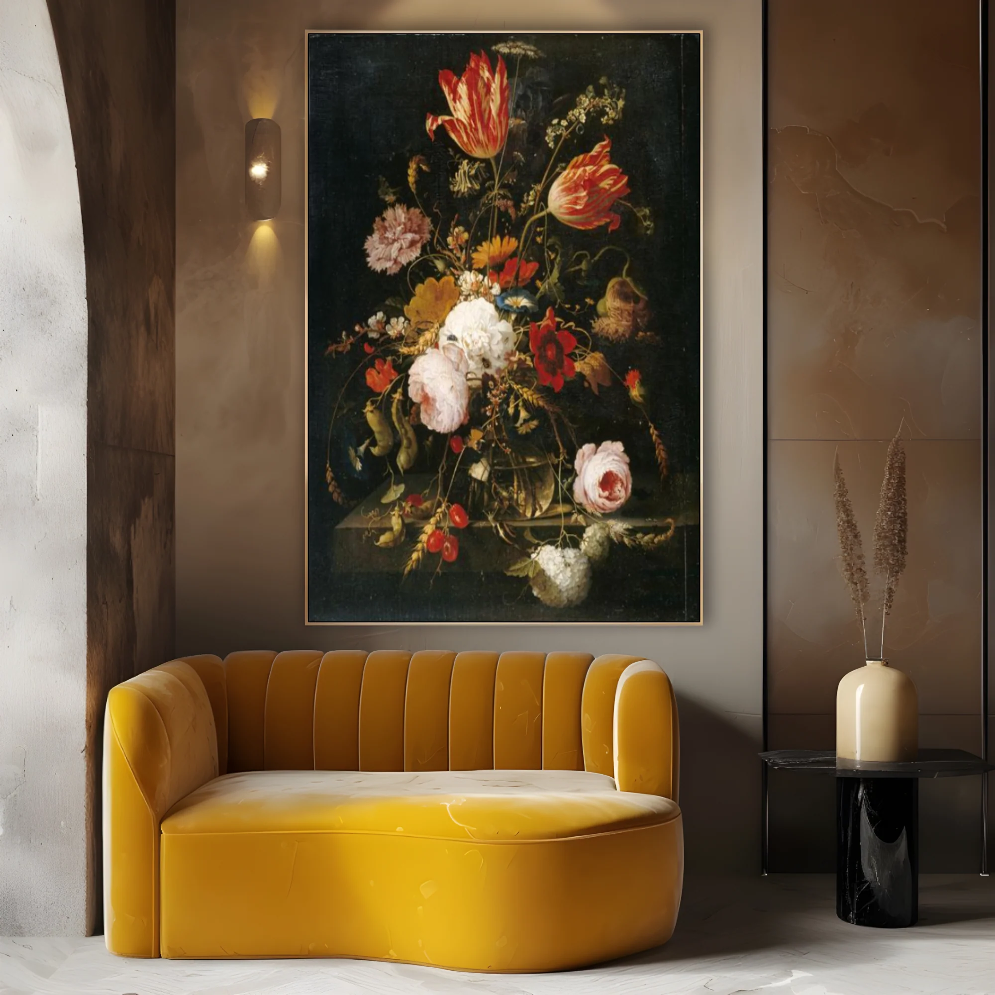 Fiori nel Vaso, Abraham Mignon - Image 3