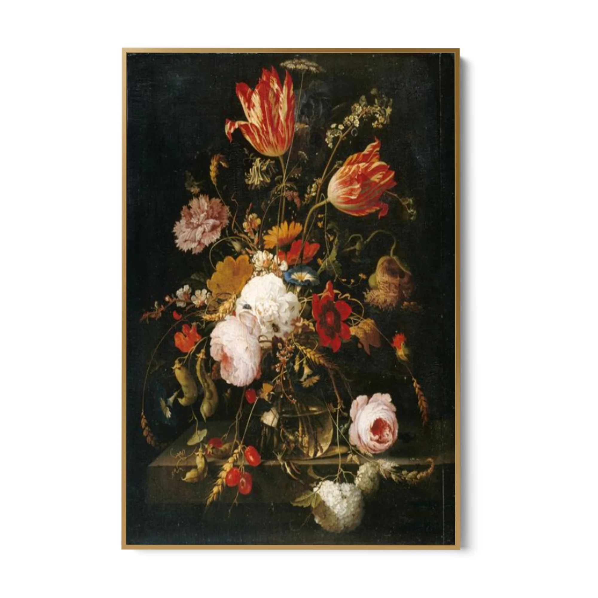 Fiori nel Vaso, Abraham Mignon - Image 6