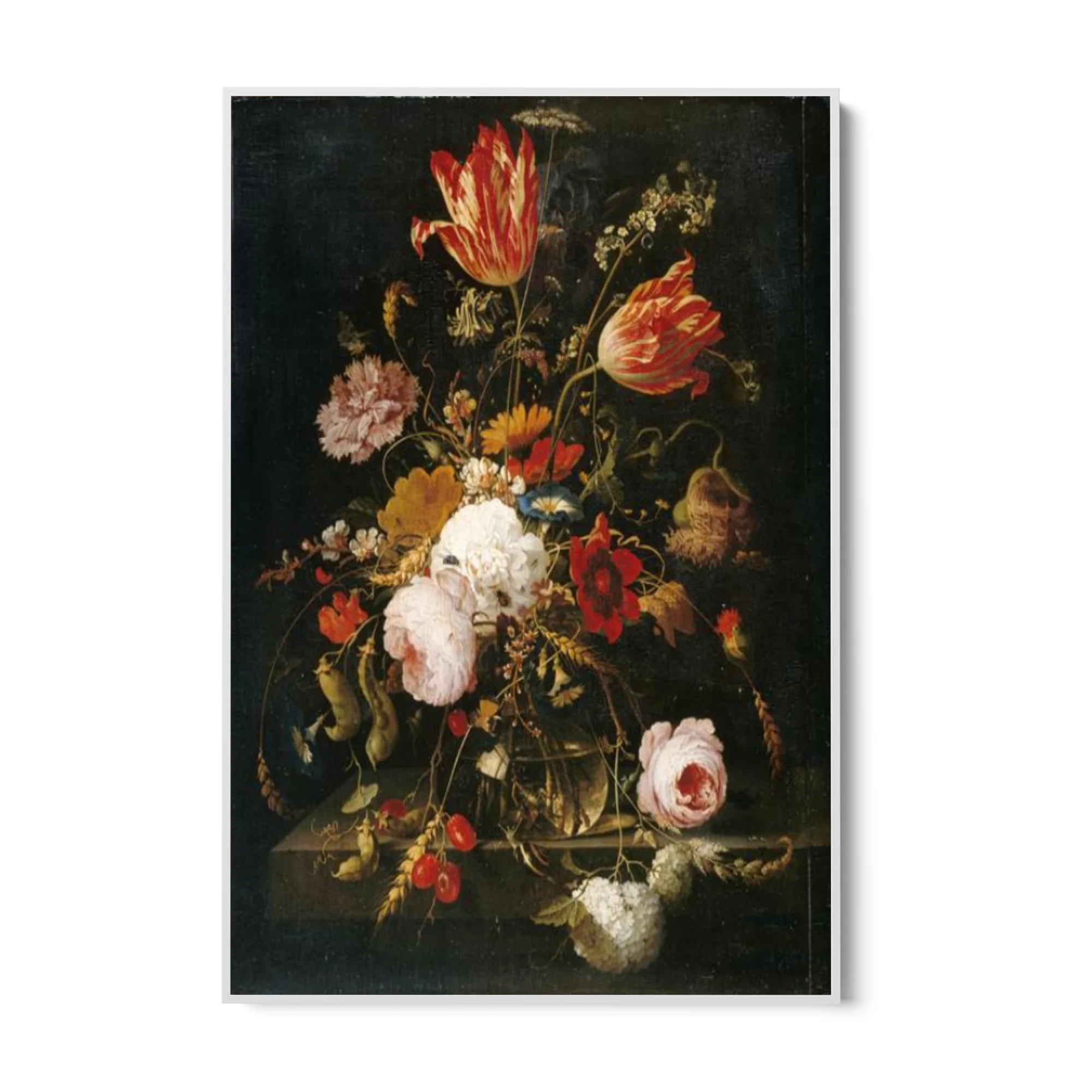 Fiori nel Vaso, Abraham Mignon - Image 7