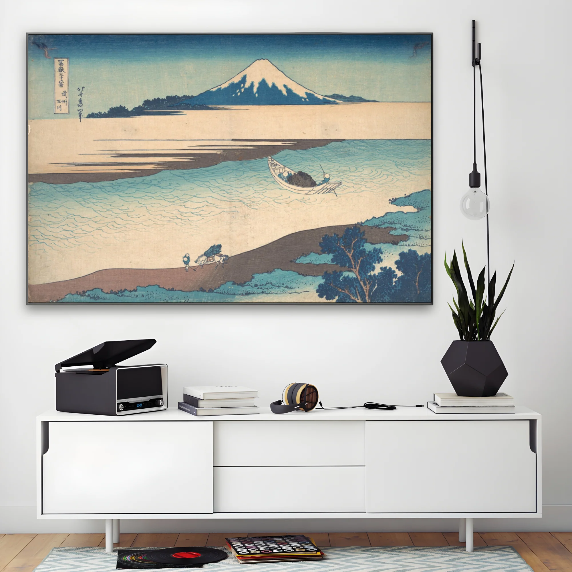 Fiume Tama, Katsushika Hokusai - Image 2
